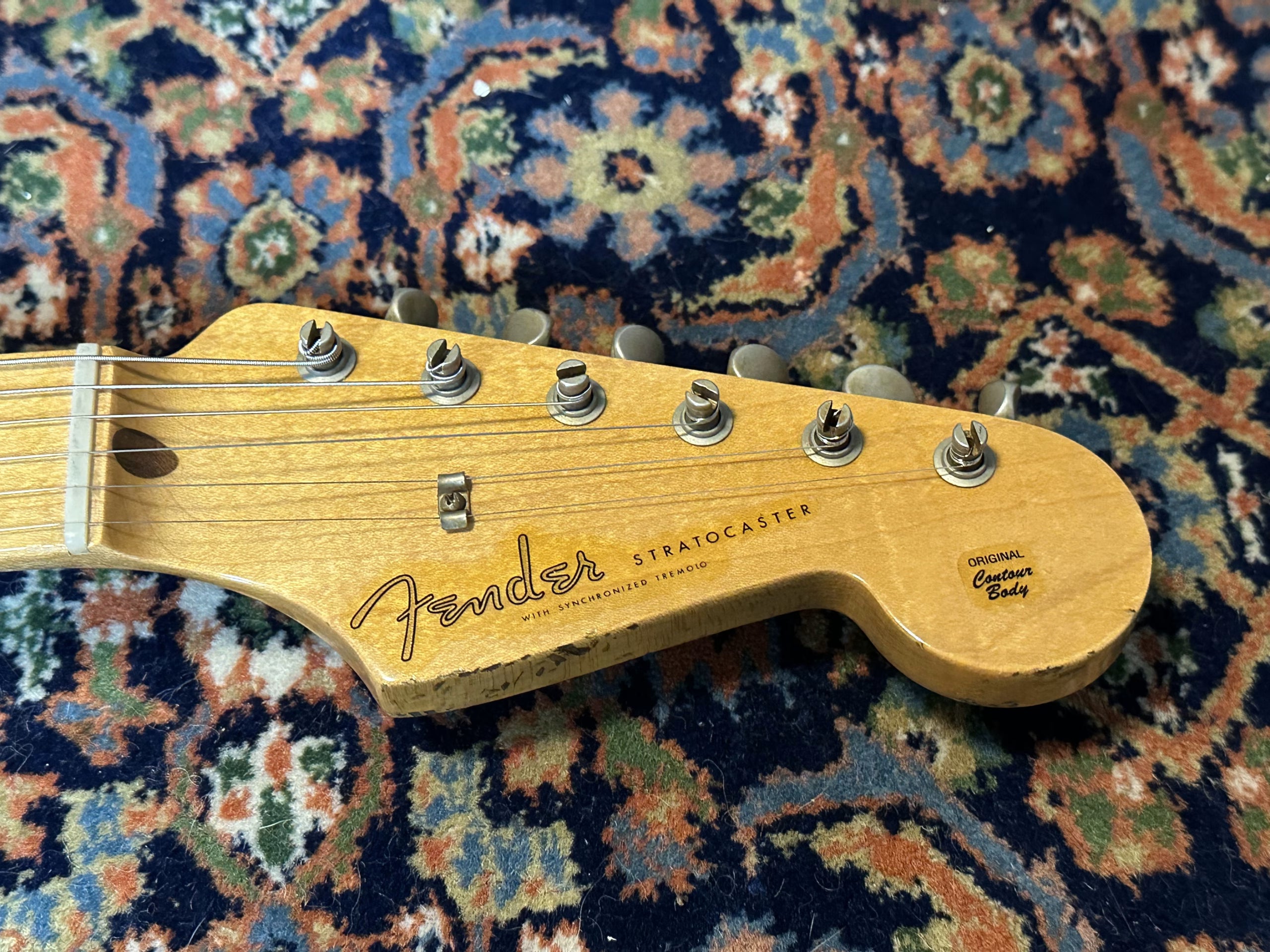 SOLD - 2007 Fender Custom Shop '57 Dave's Guitar Shop 25th Anniversary Relic Stratocaster Taos Turquoise