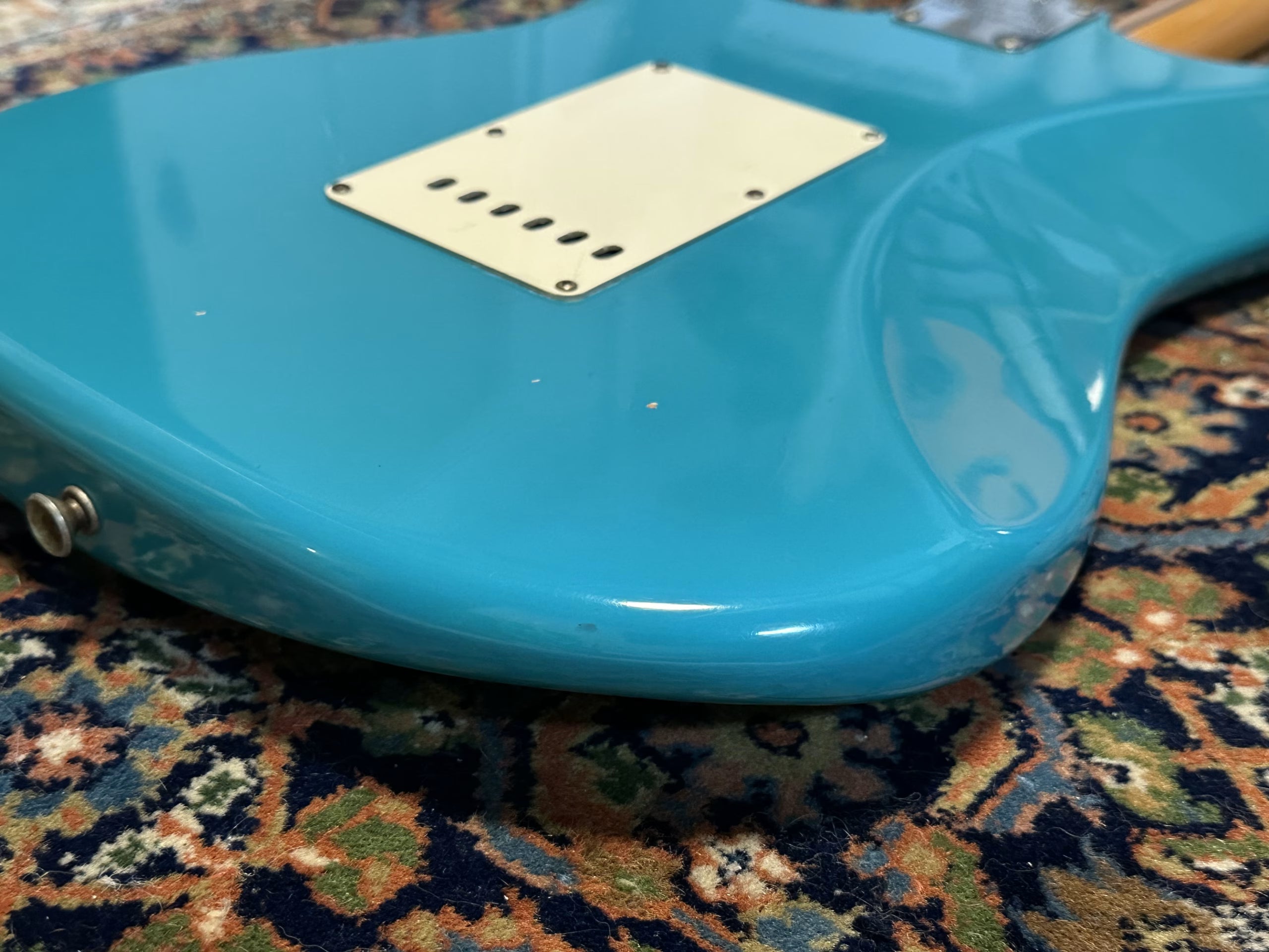 SOLD - 2007 Fender Custom Shop '57 Dave's Guitar Shop 25th Anniversary Relic Stratocaster Taos Turquoise