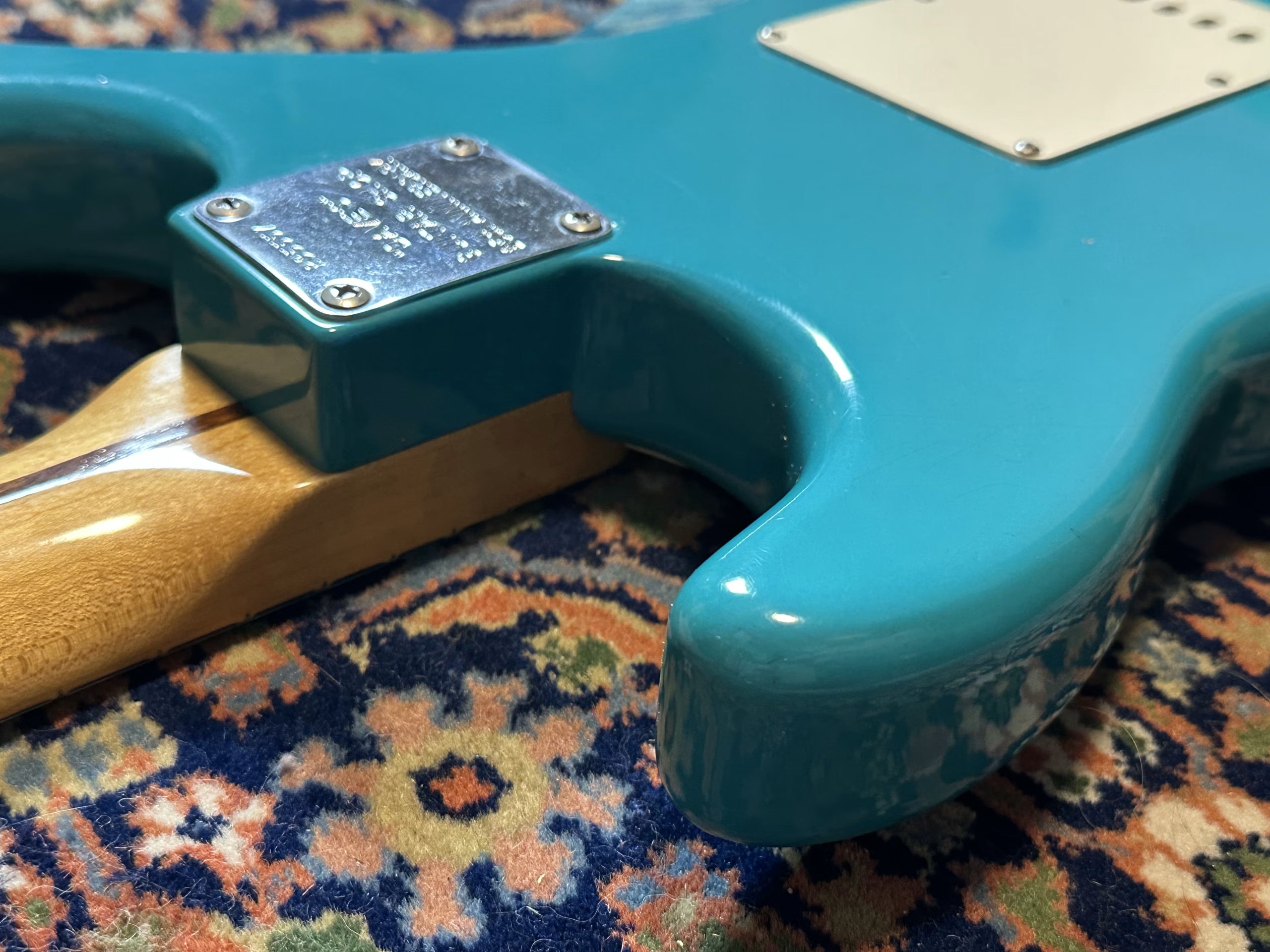 SOLD - 2007 Fender Custom Shop '57 Dave's Guitar Shop 25th Anniversary Relic Stratocaster Taos Turquoise