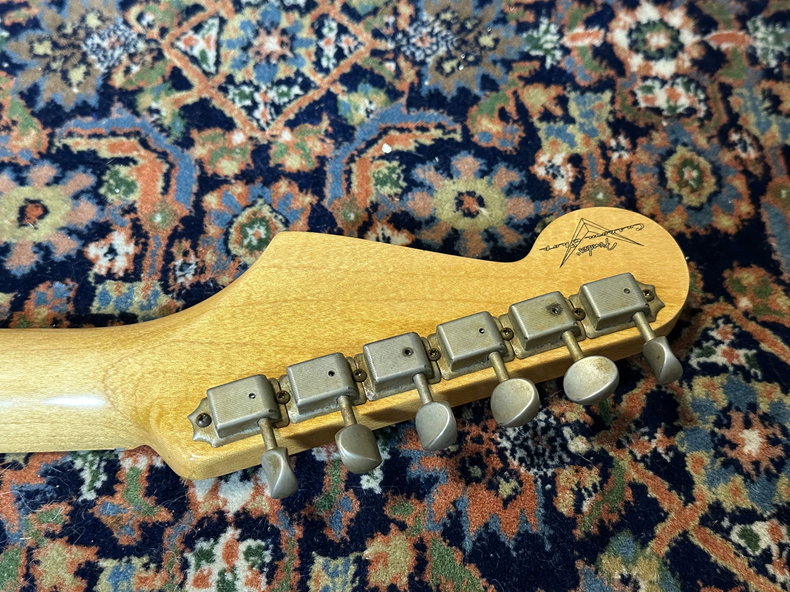 SOLD - 2007 Fender Custom Shop '57 Dave's Guitar Shop 25th Anniversary Relic Stratocaster Taos Turquoise