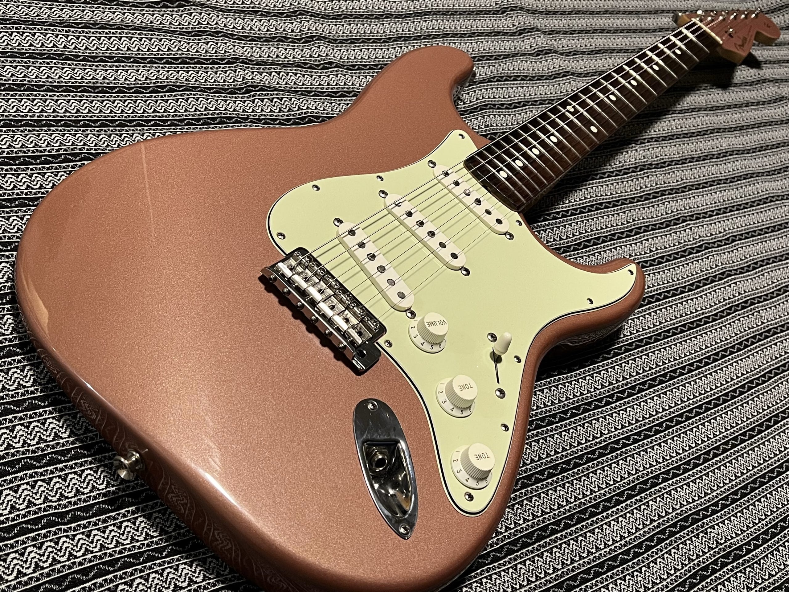 SOLD - 1994 Custom Shop 1960 NOS Stratocaster Burgundy Mist