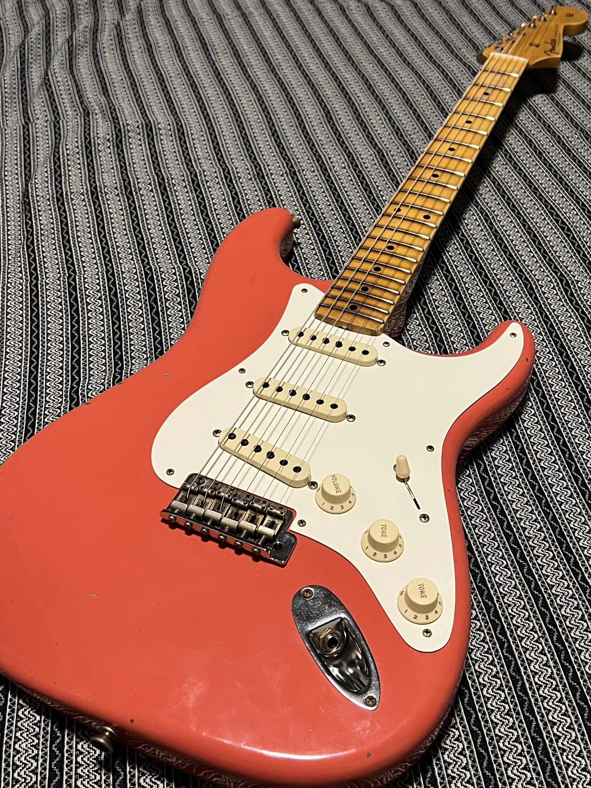 SOLD - 2021 Fender Custom Shop '57 Limited Journeyman Stratocaster Tahitian Coral