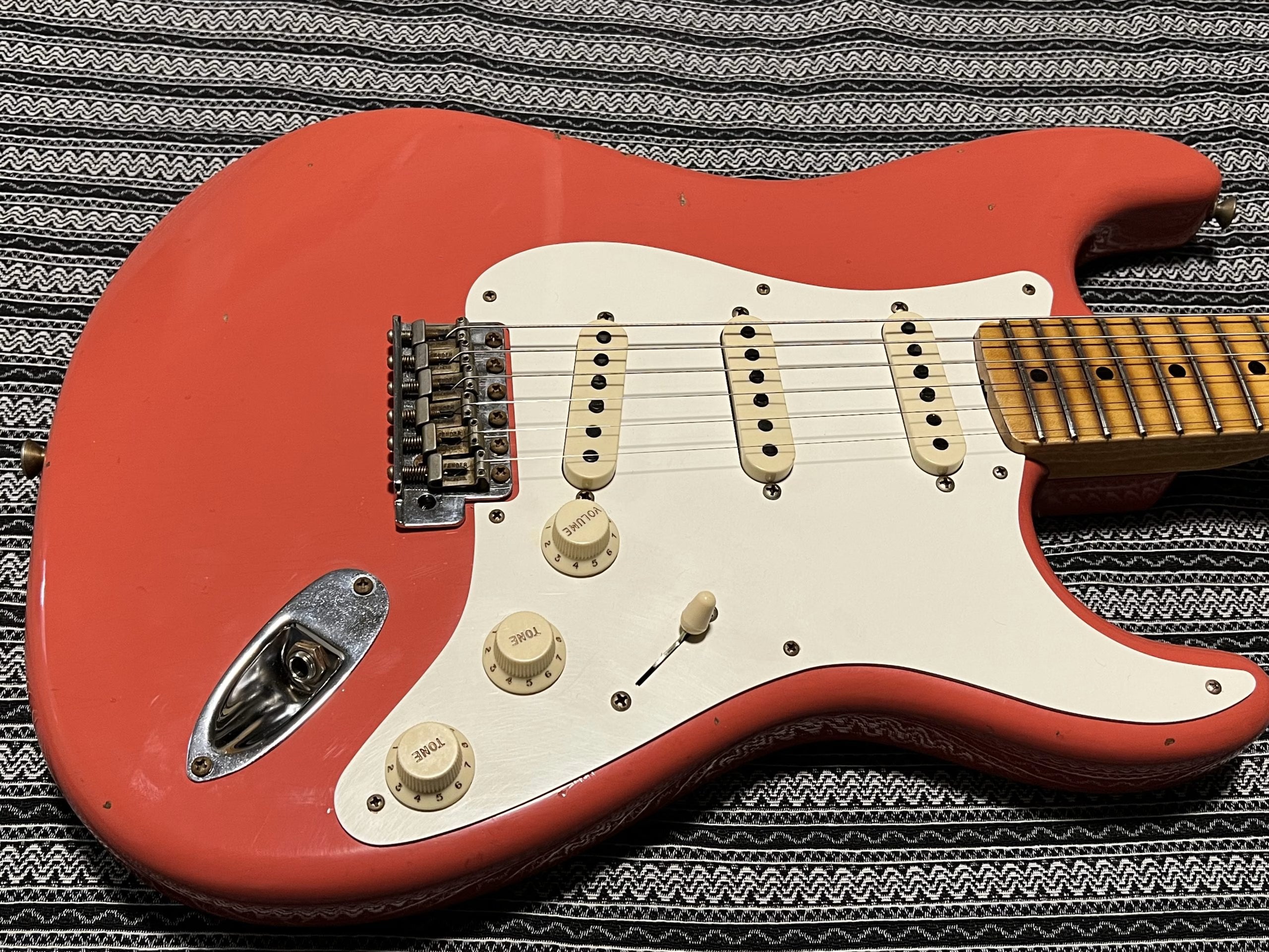 SOLD - 2021 Fender Custom Shop '57 Limited Journeyman Stratocaster Tahitian Coral