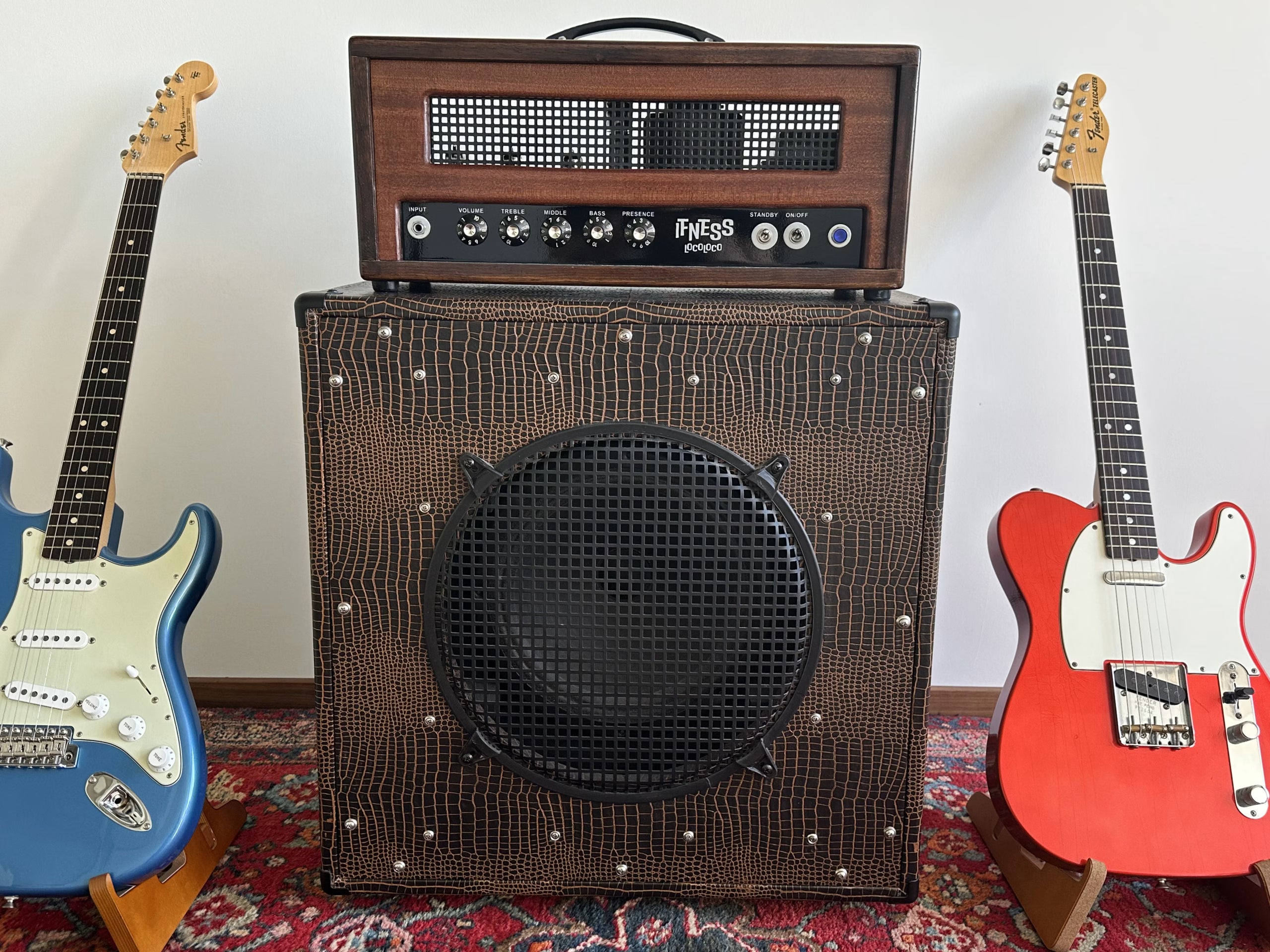 IFNESS '80s LocoLoco - Handbuilt Trainwreck Clone