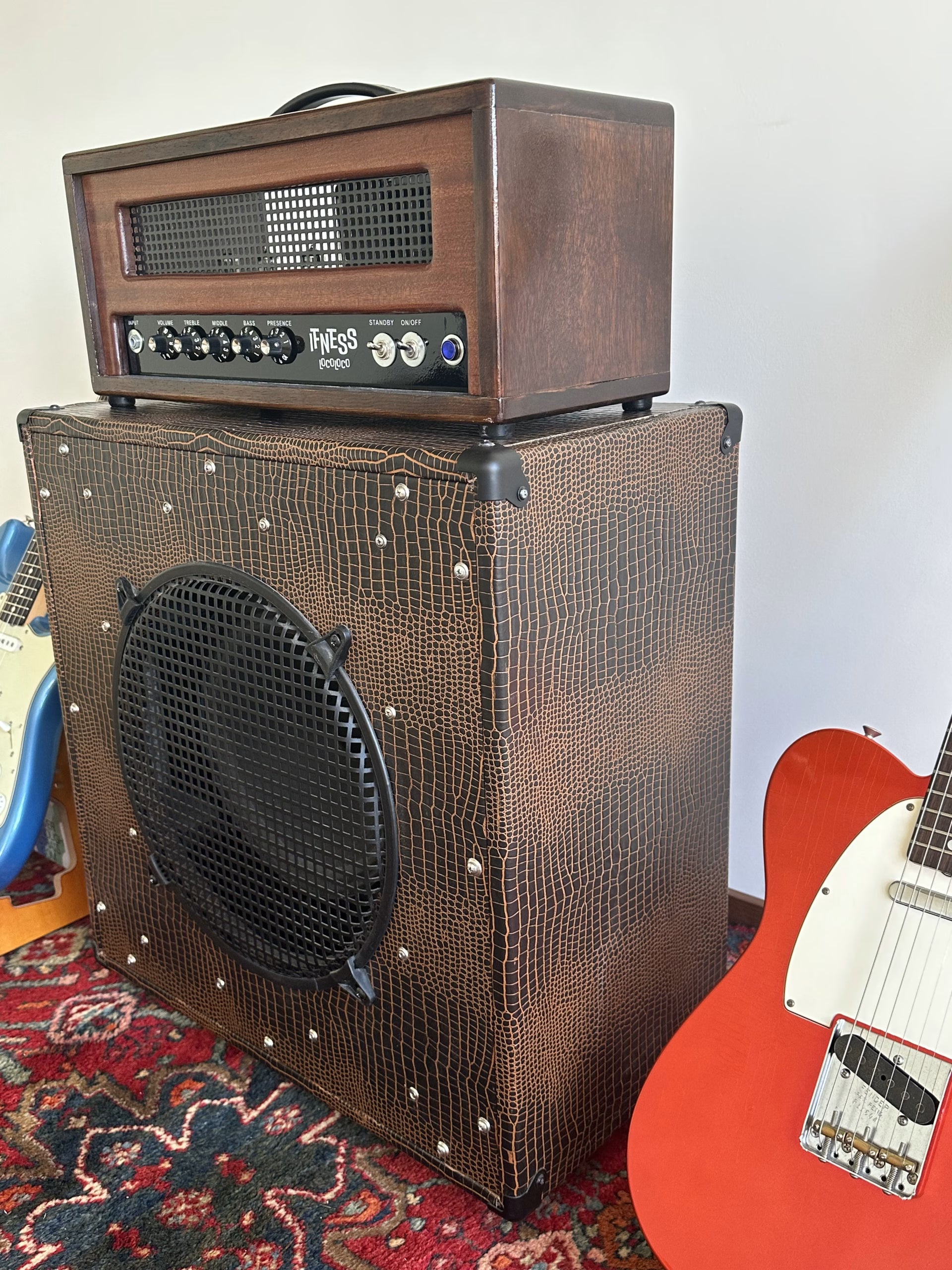 IFNESS '80s LocoLoco - Handbuilt Trainwreck Clone