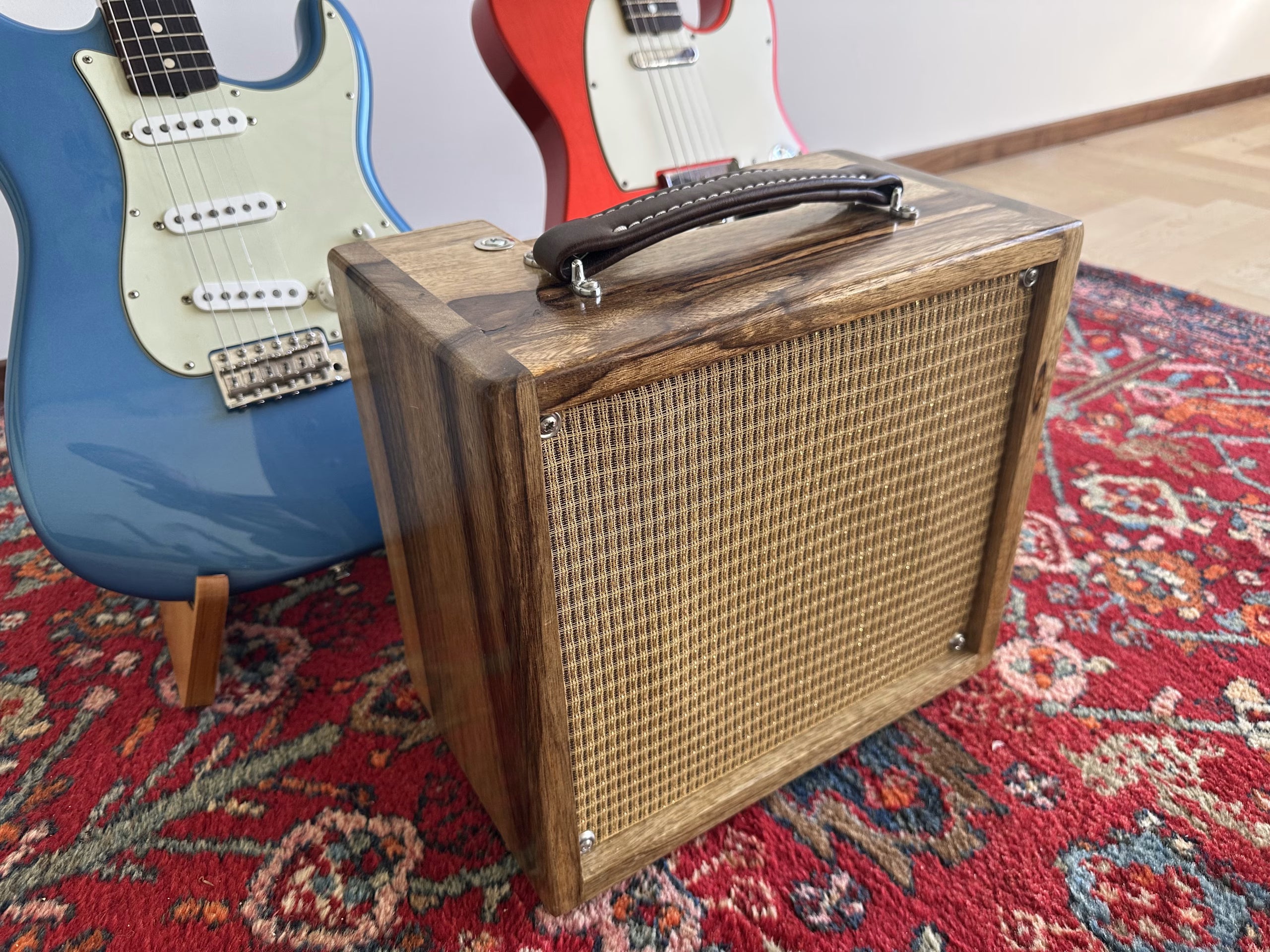 IFNESS Handbuilt Fender Champ based Amp Black Korina wood