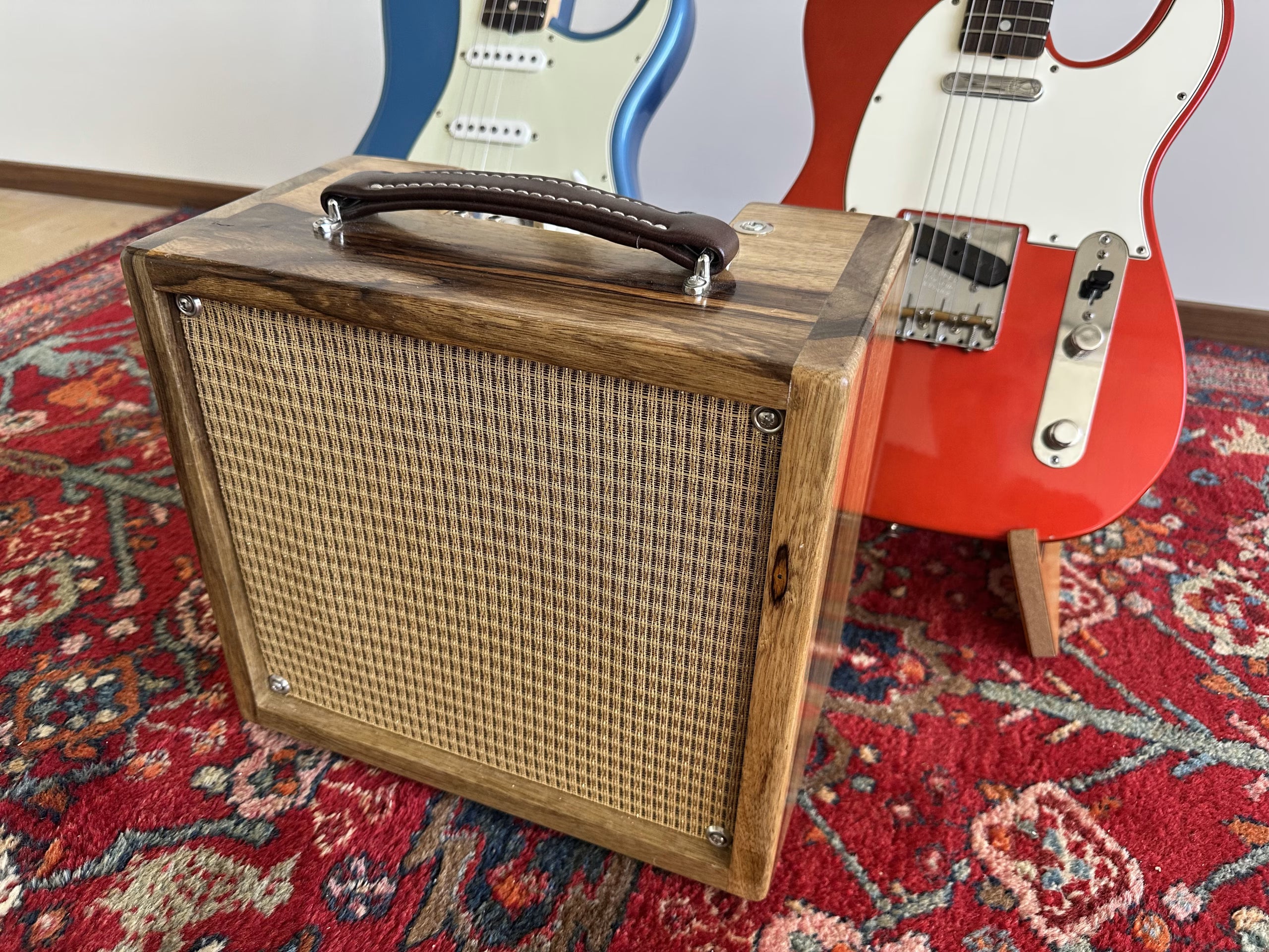IFNESS '56 Champ - handbuilt Fender Tweed Champ based Amp Black Korina wood