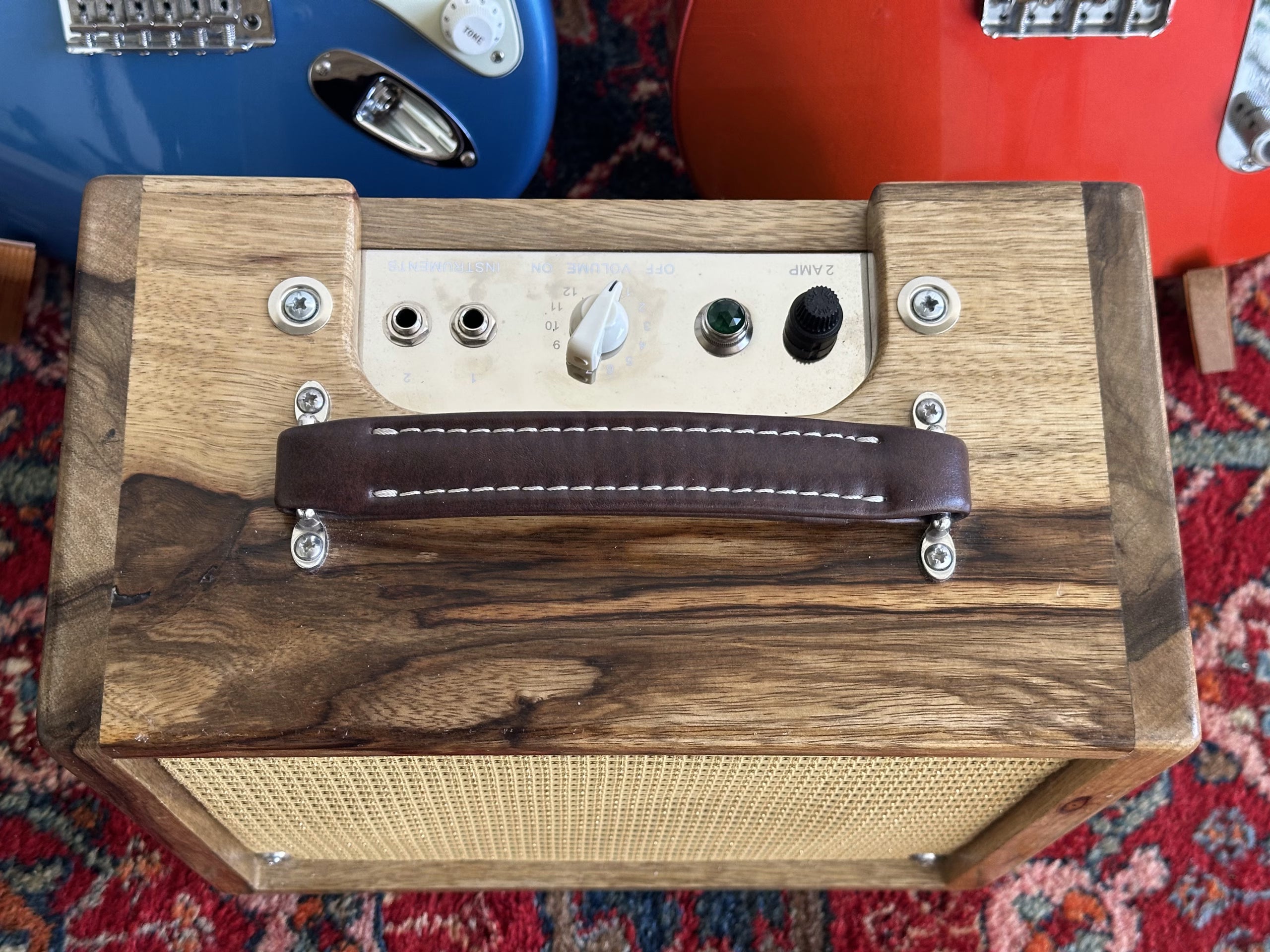 IFNESS Handbuilt Fender Champ based Amp Black Korina wood