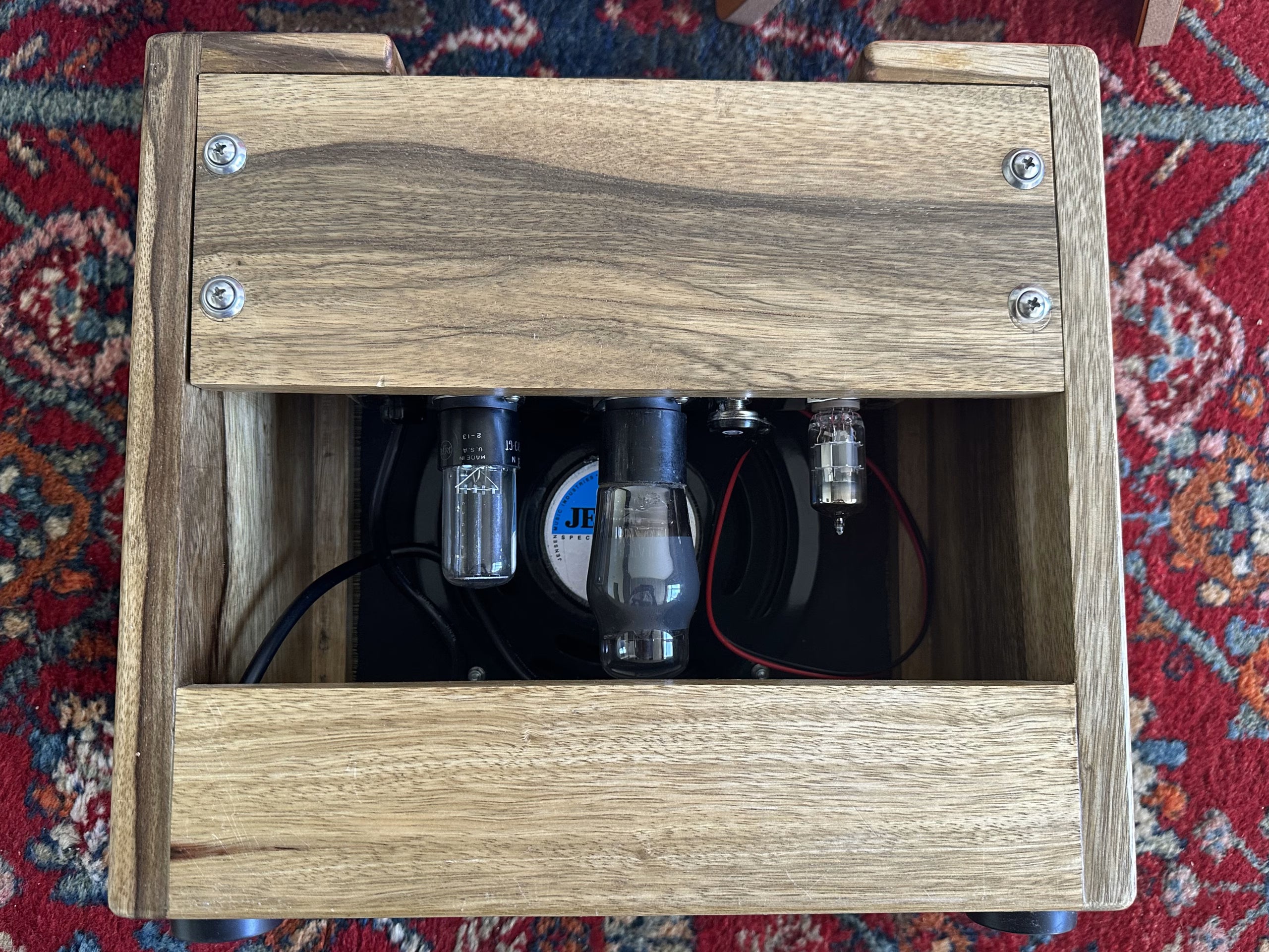 IFNESS Handbuilt Fender Champ based Amp Black Korina wood