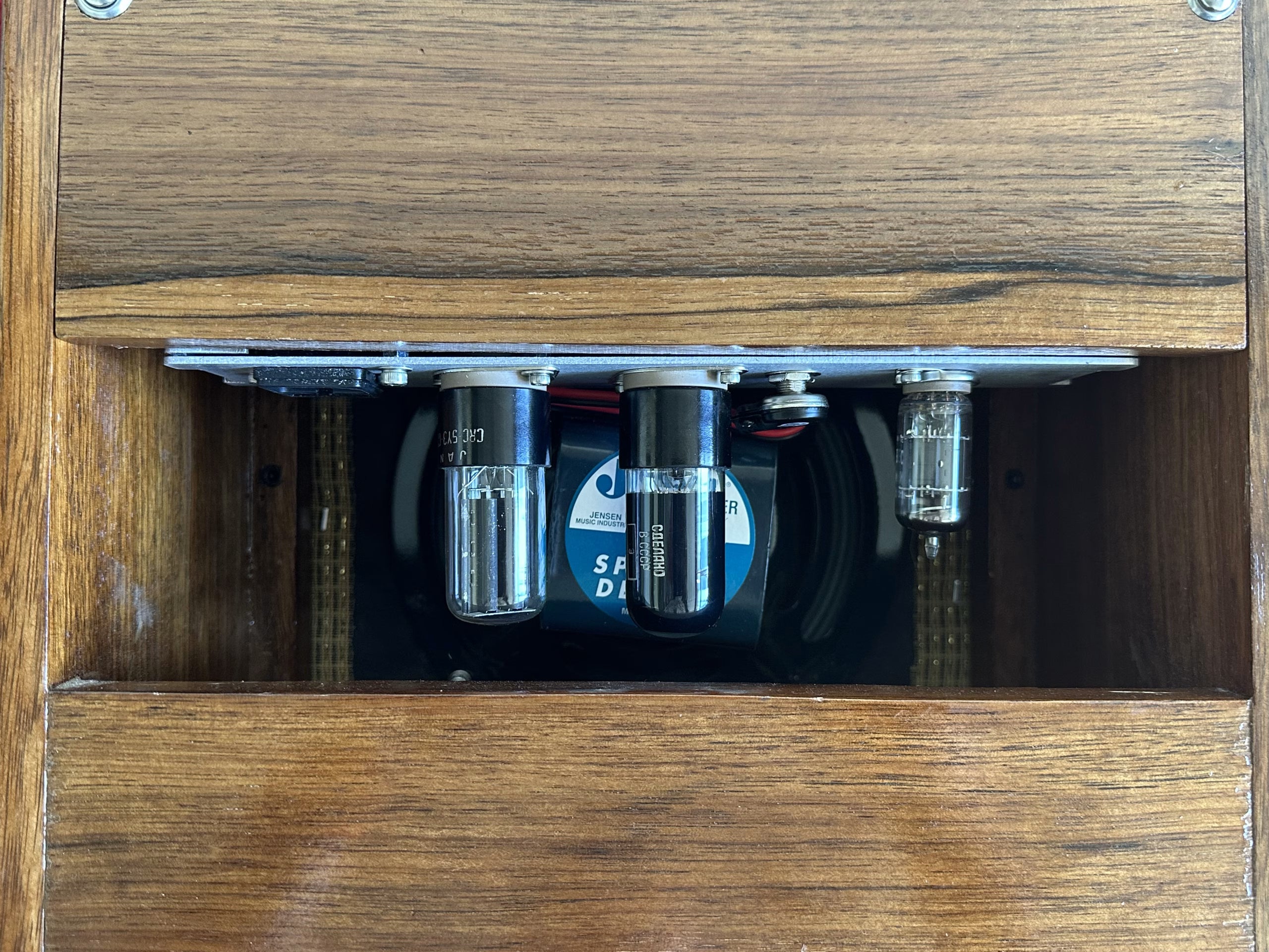 IFNESS Handbuilt Fender Champ based Amp African Oak wood