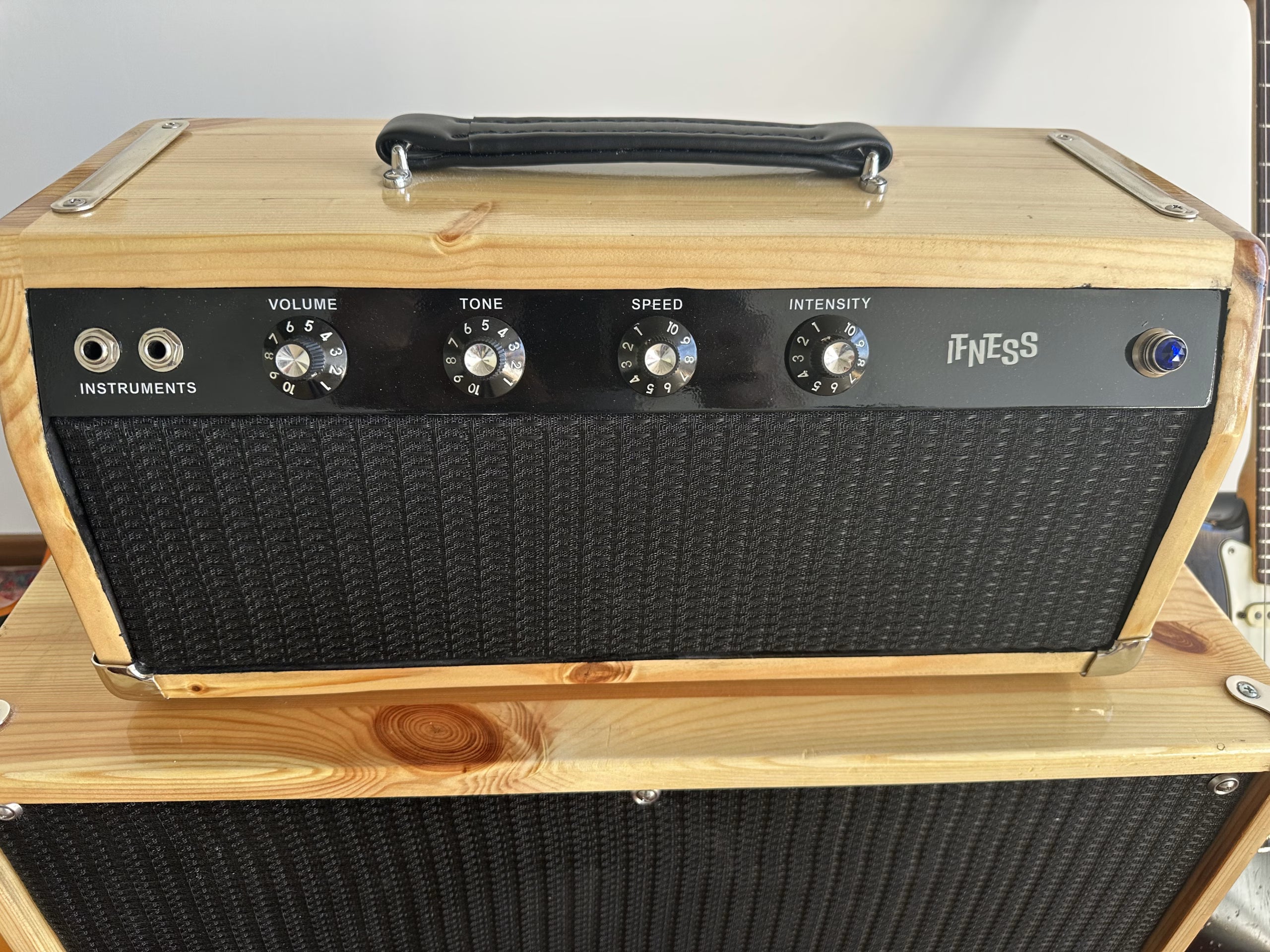 IFNESS 'Blonde Prince' handbuilt Fender Princeton '62 based Amp Pine wood