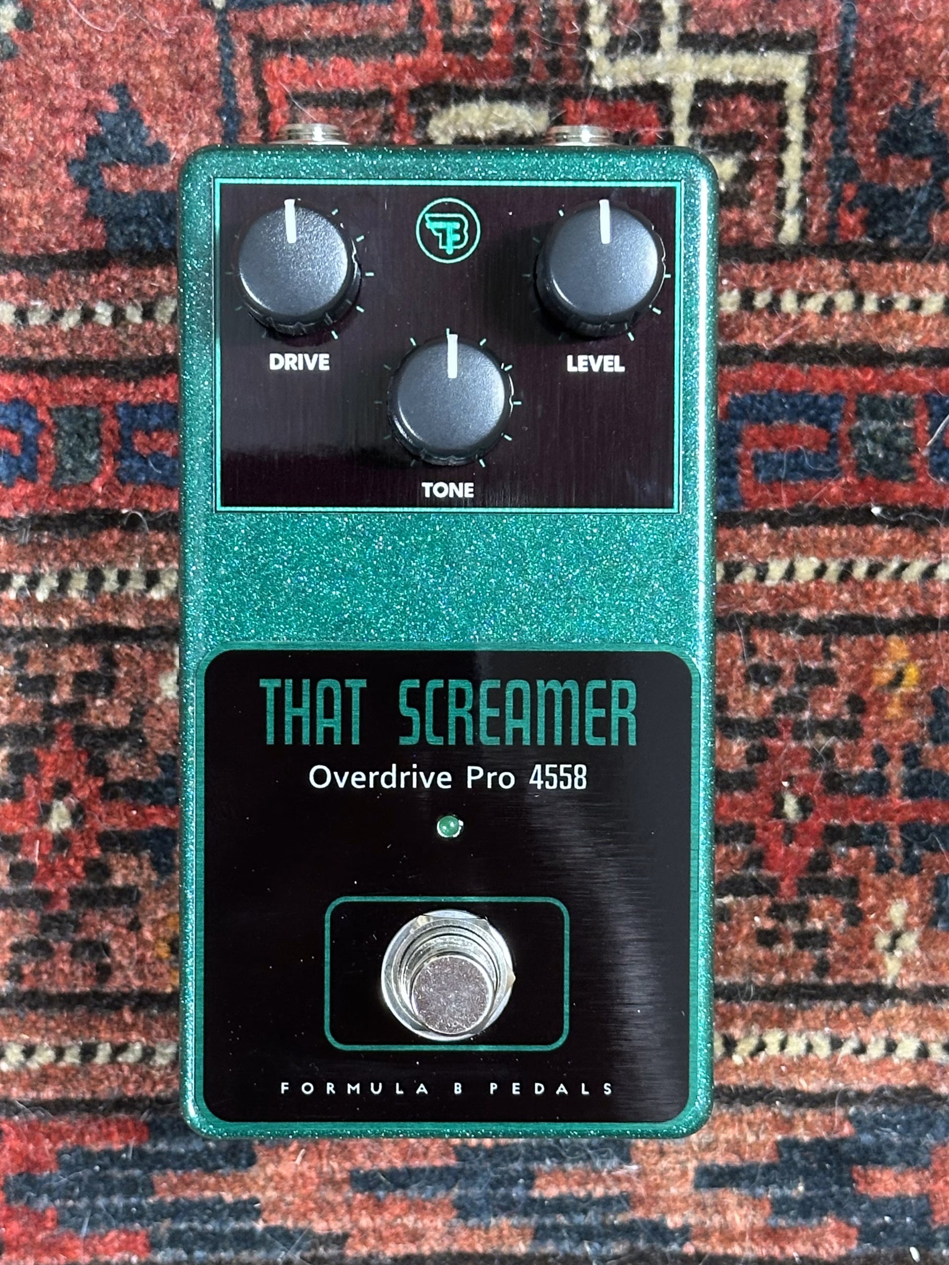 Pedal - Formule B That Screamer TS 4558 Sparkling Green Overdrive