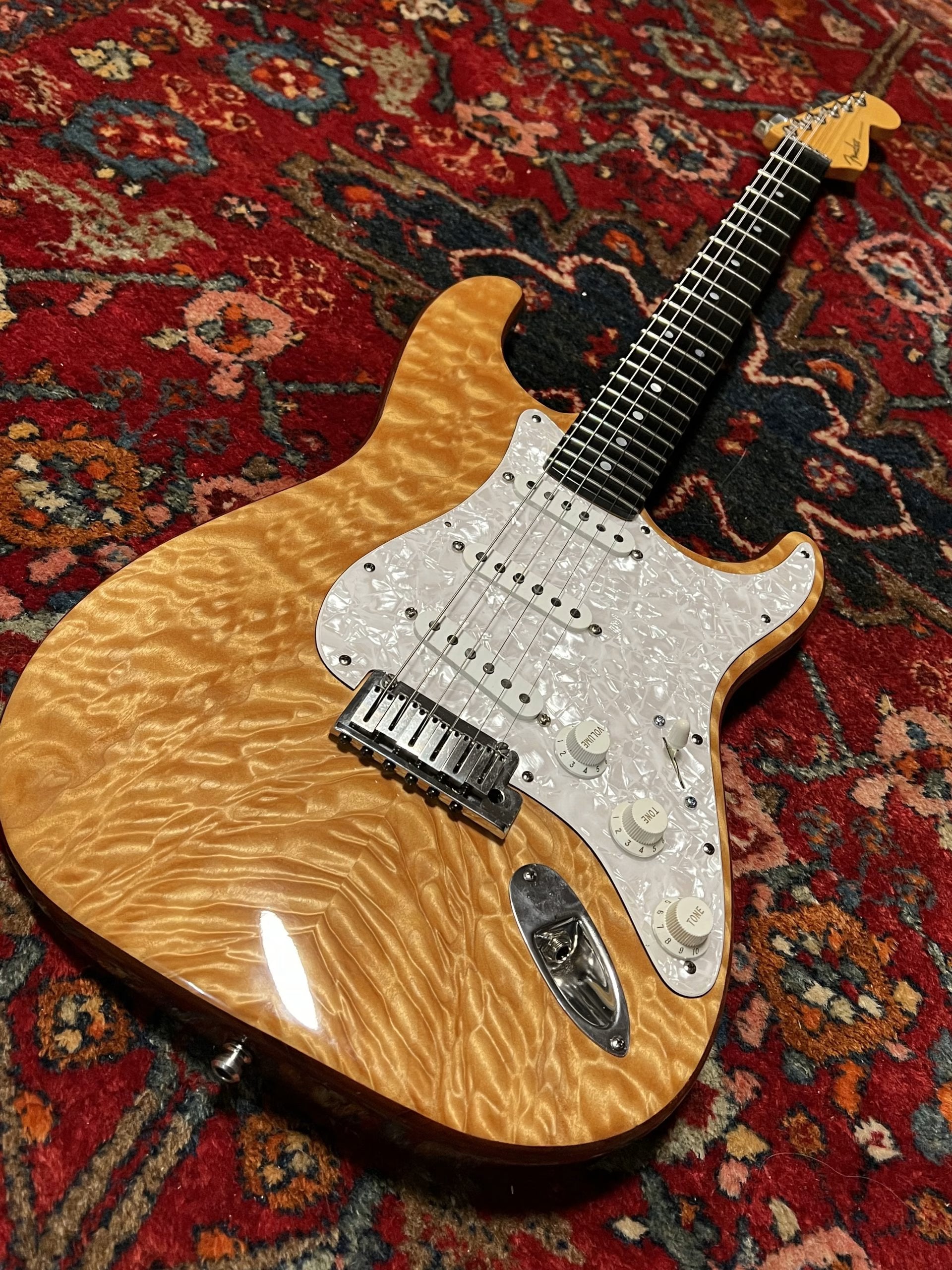 SOLD - 1993 Fender Custom Shop Set-Neck Stratocaster Natural