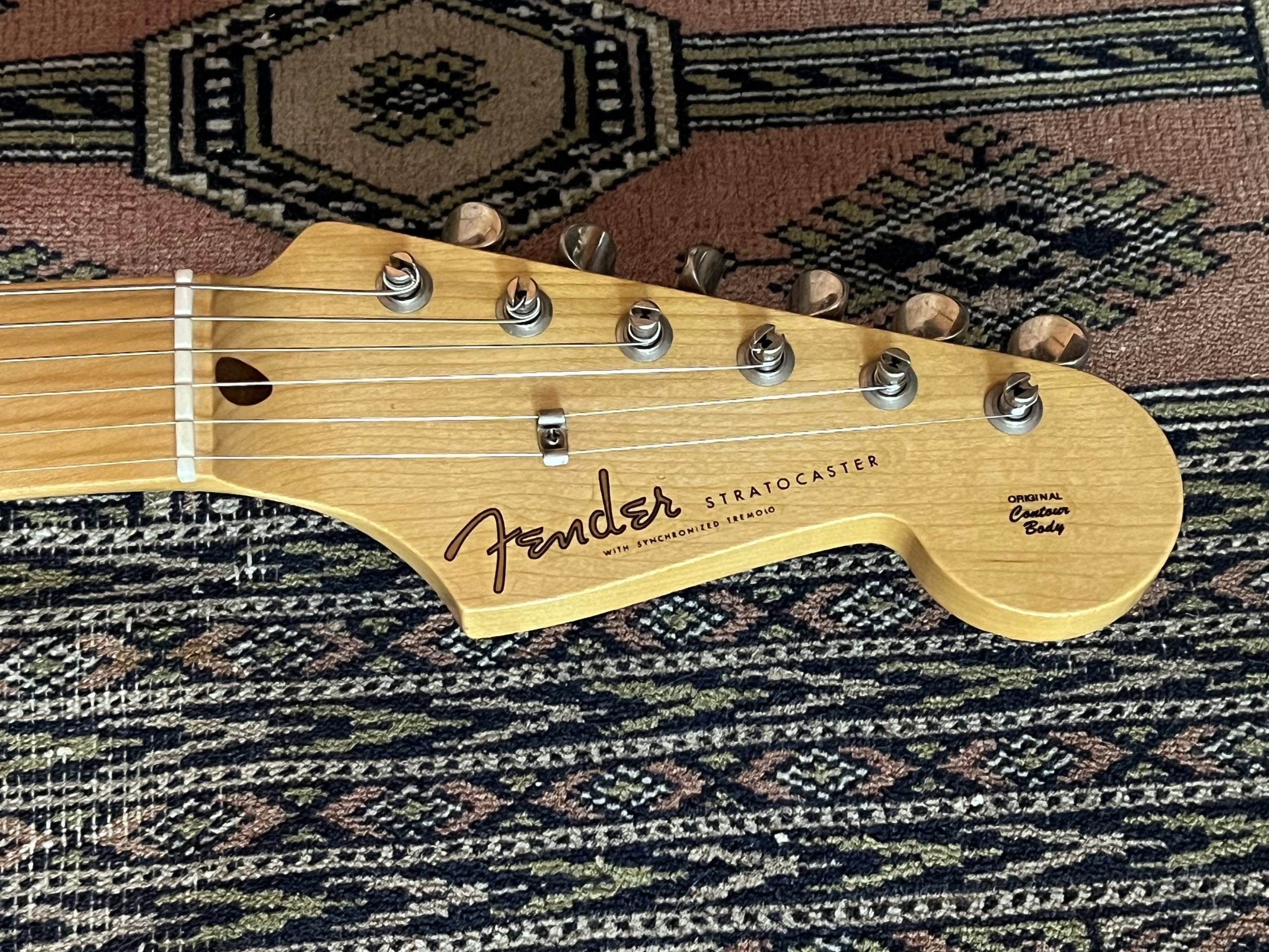 SOLD - 2007 Fender Custom Shop 57 Masterbuilt Stratocaster 50th anniversary by Jason Smith Sunburst