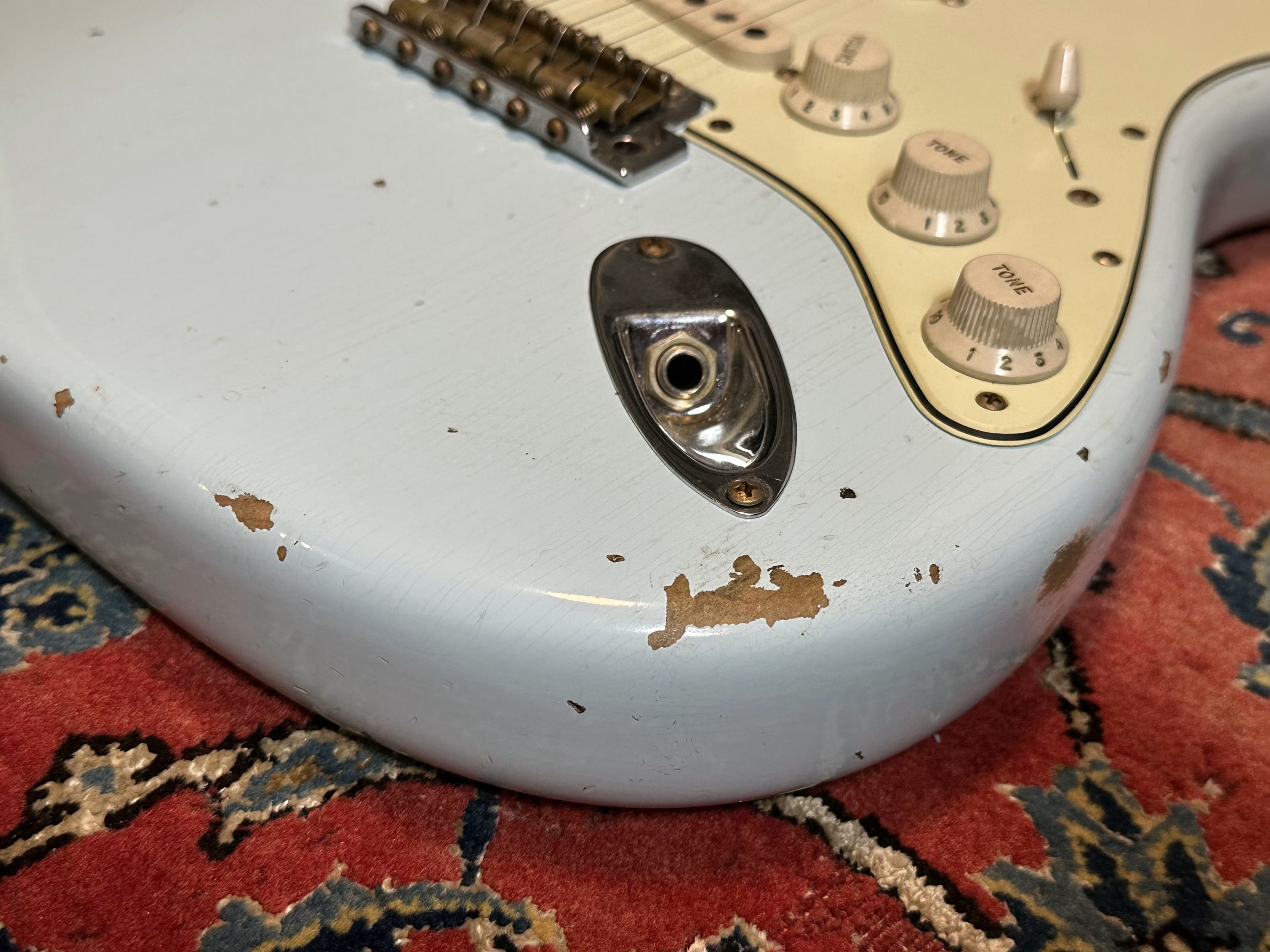 SOLD - 2021 Fender Custom Shop '59 Relic Stratocaster Sonic Blue