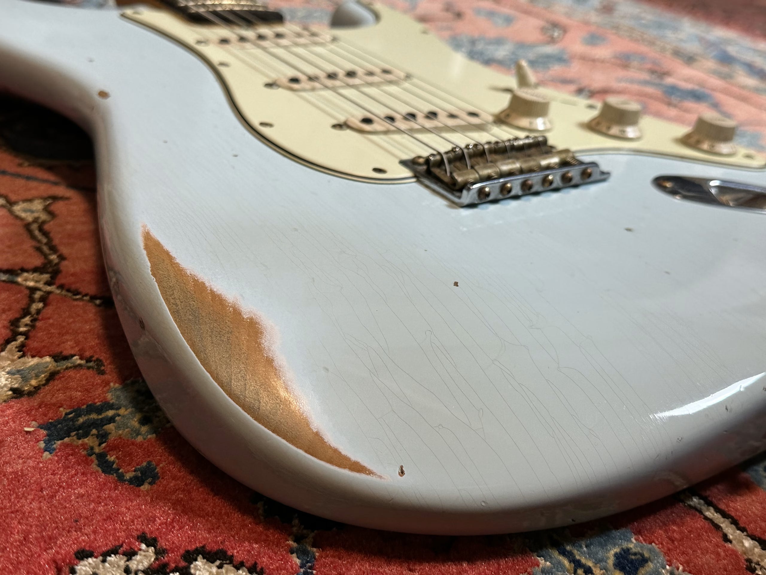SOLD - 2021 Fender Custom Shop '59 Relic Stratocaster Sonic Blue