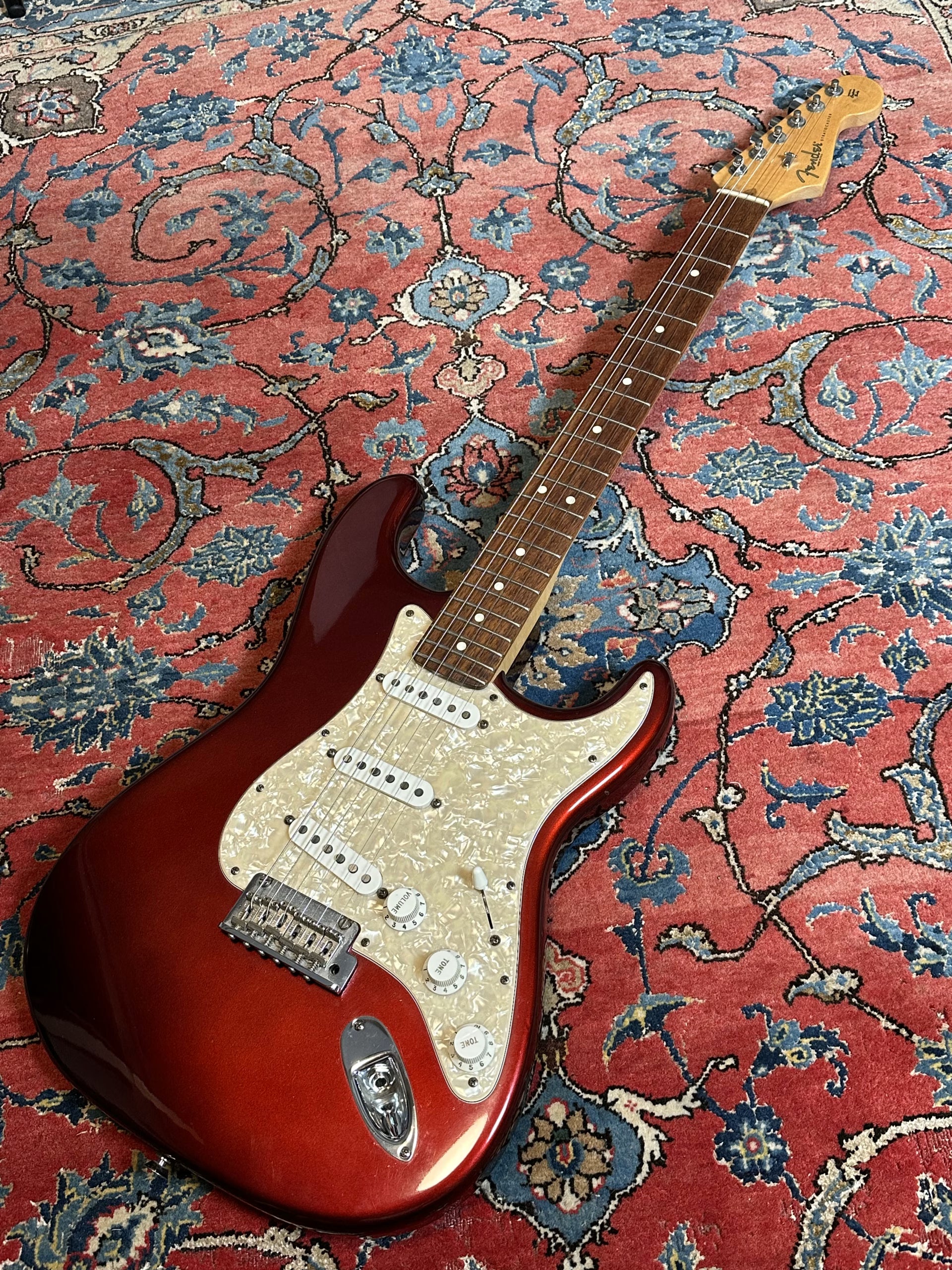 SOLD - 2008 Fender American Standard Stratocaster Candy Cola