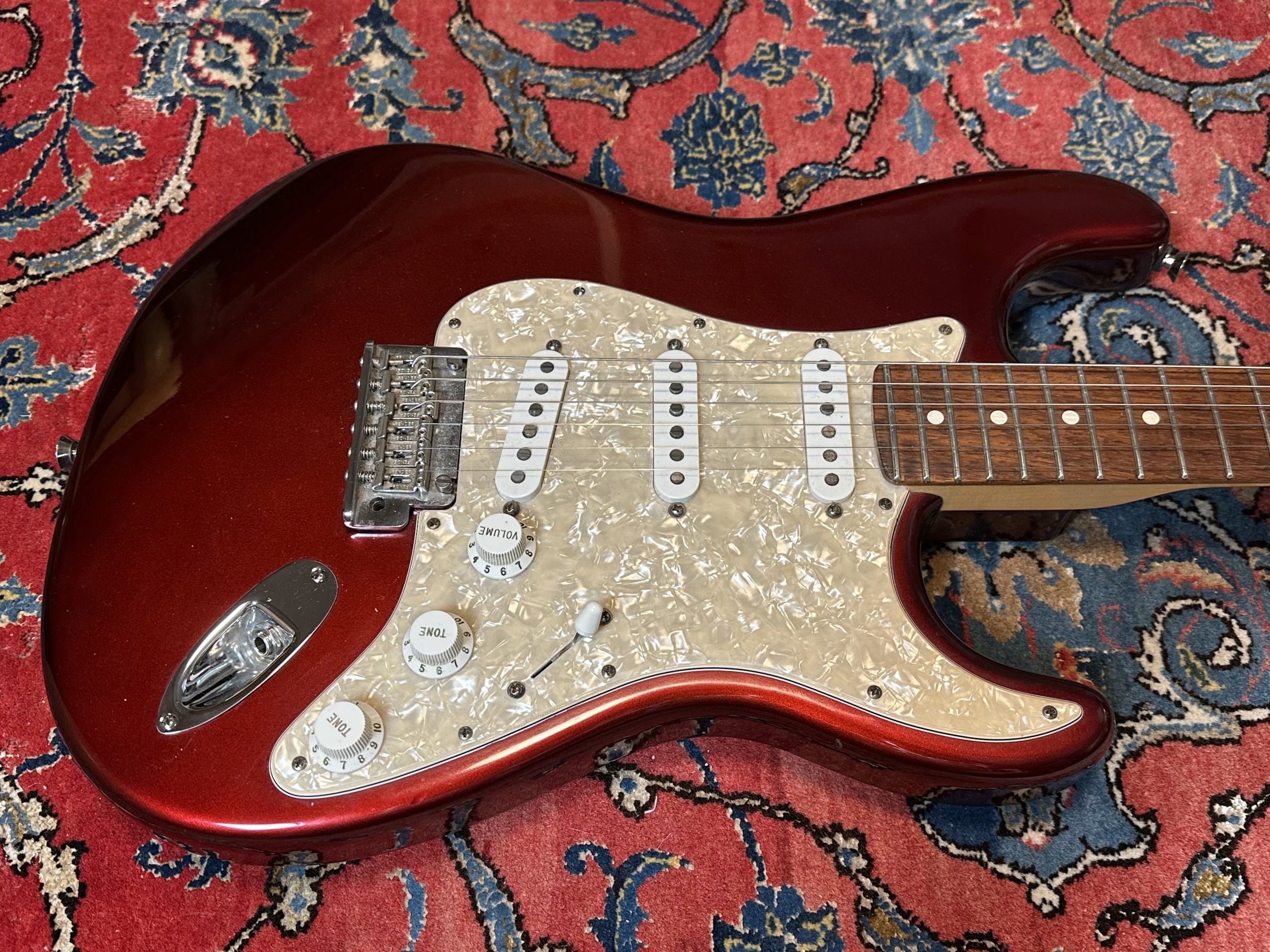 SOLD - 2008 Fender American Standard Stratocaster Candy Cola