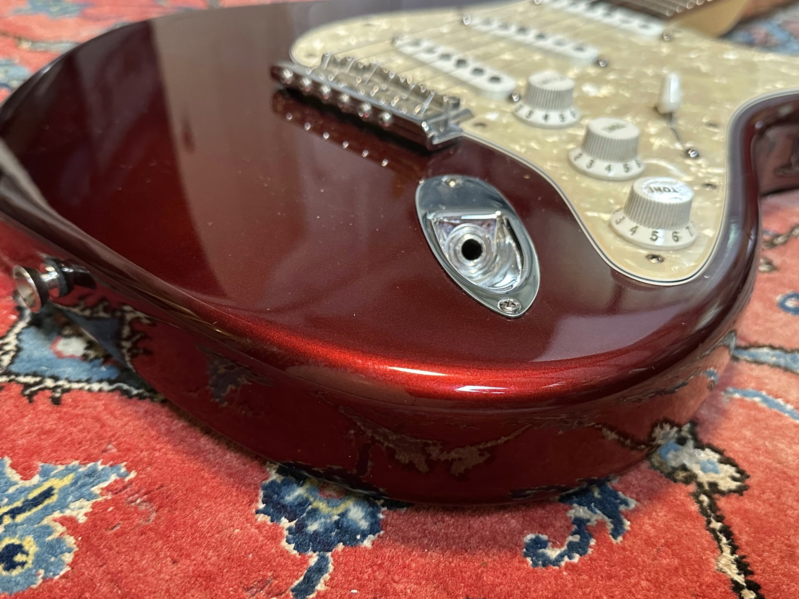 SOLD - 2008 Fender American Standard Stratocaster Candy Cola