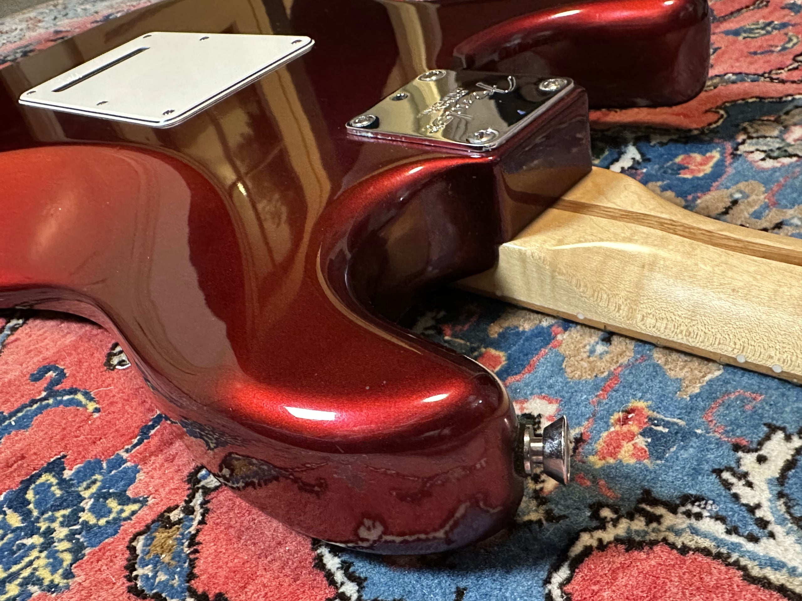 SOLD - 2008 Fender American Standard Stratocaster Candy Cola