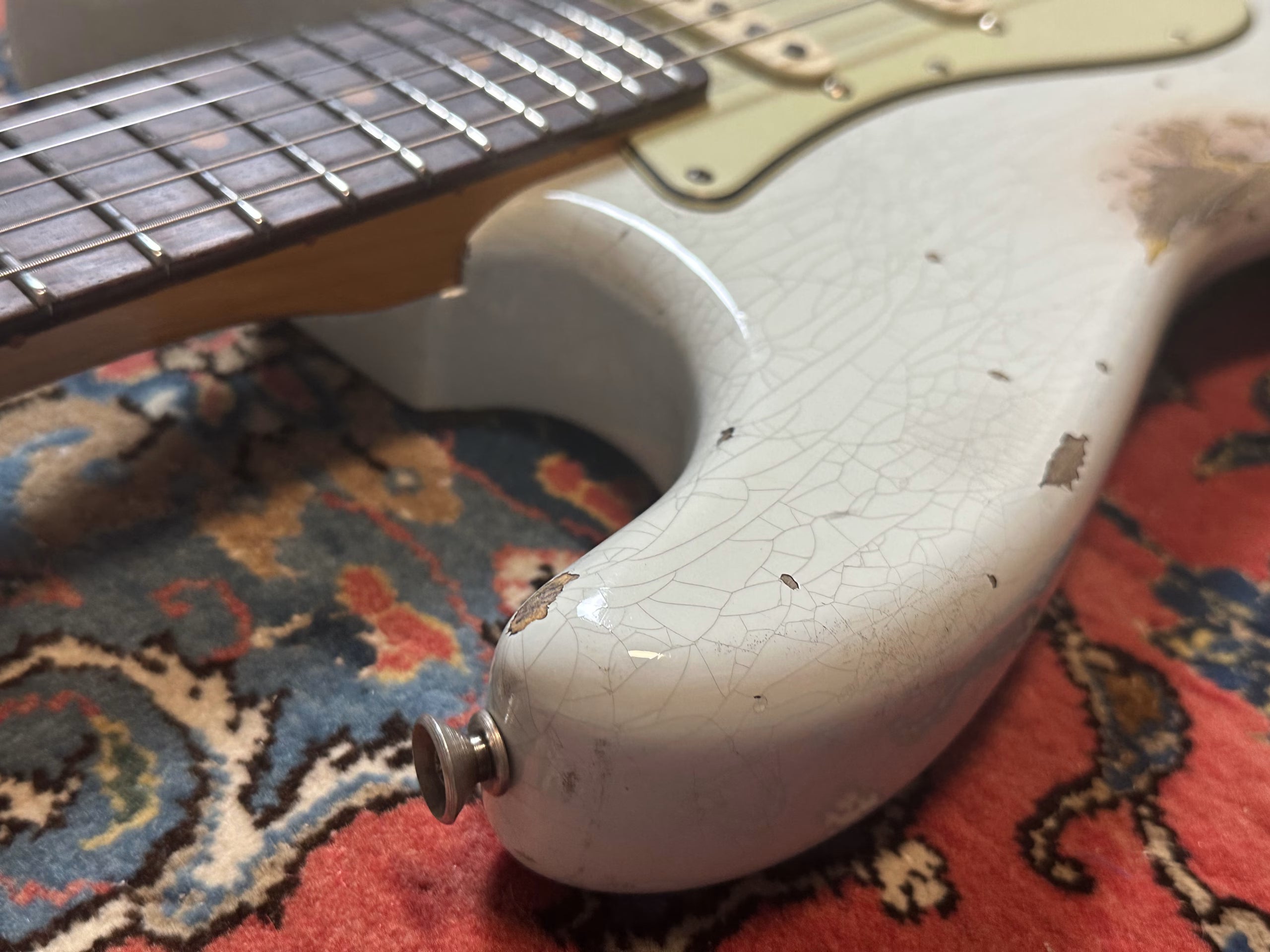 Fender Custom Shop '61 Heavy Relic Stratocaster 2022 Sonic Blue over Sunburst