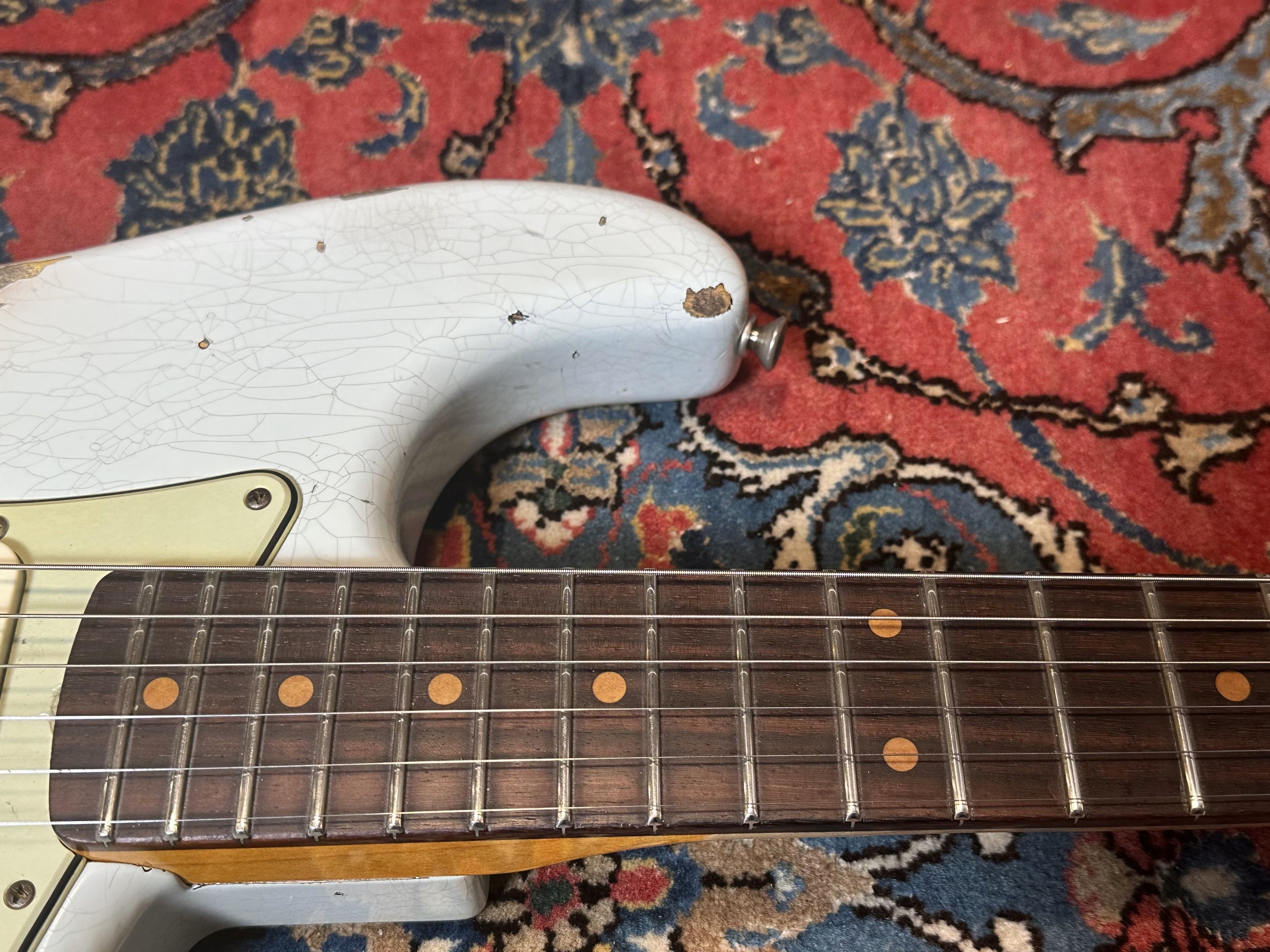 Fender Custom Shop '61 Heavy Relic Stratocaster 2022 Sonic Blue over Sunburst