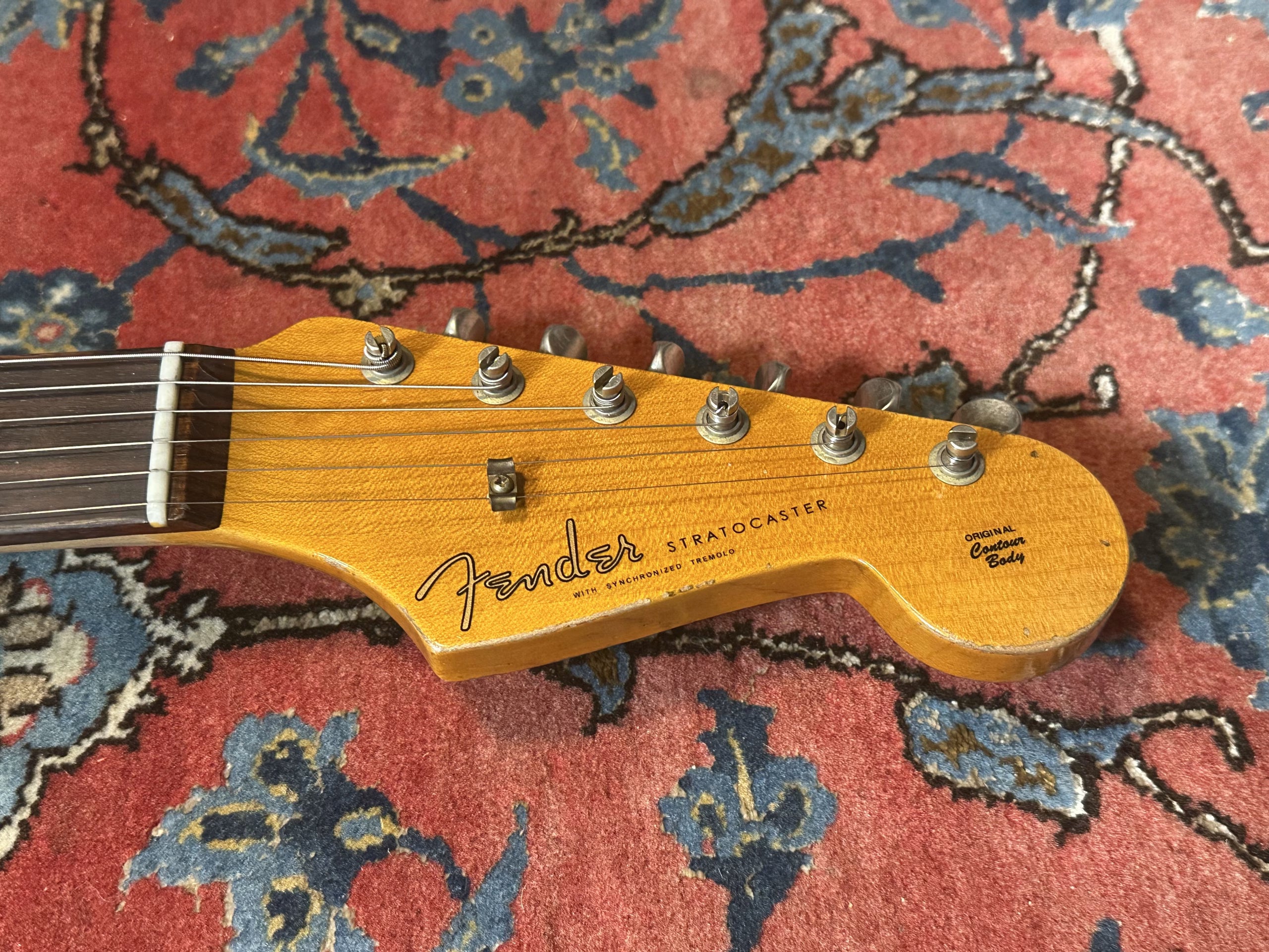 Fender Custom Shop '61 Heavy Relic Stratocaster 2022 Sonic Blue over Sunburst