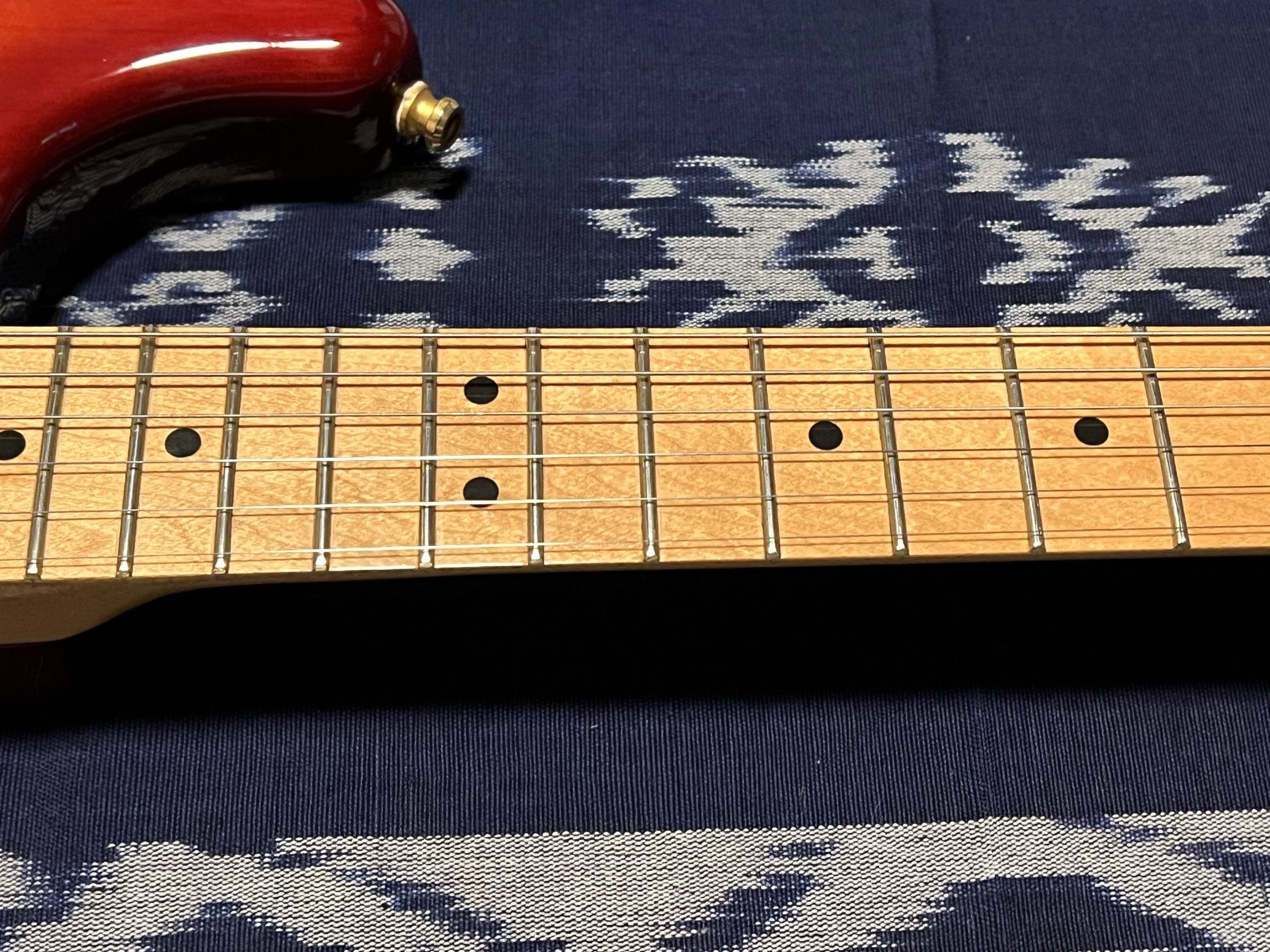 SOLD - 1983 Gold Elite Stratocaster Sienna Sunburst