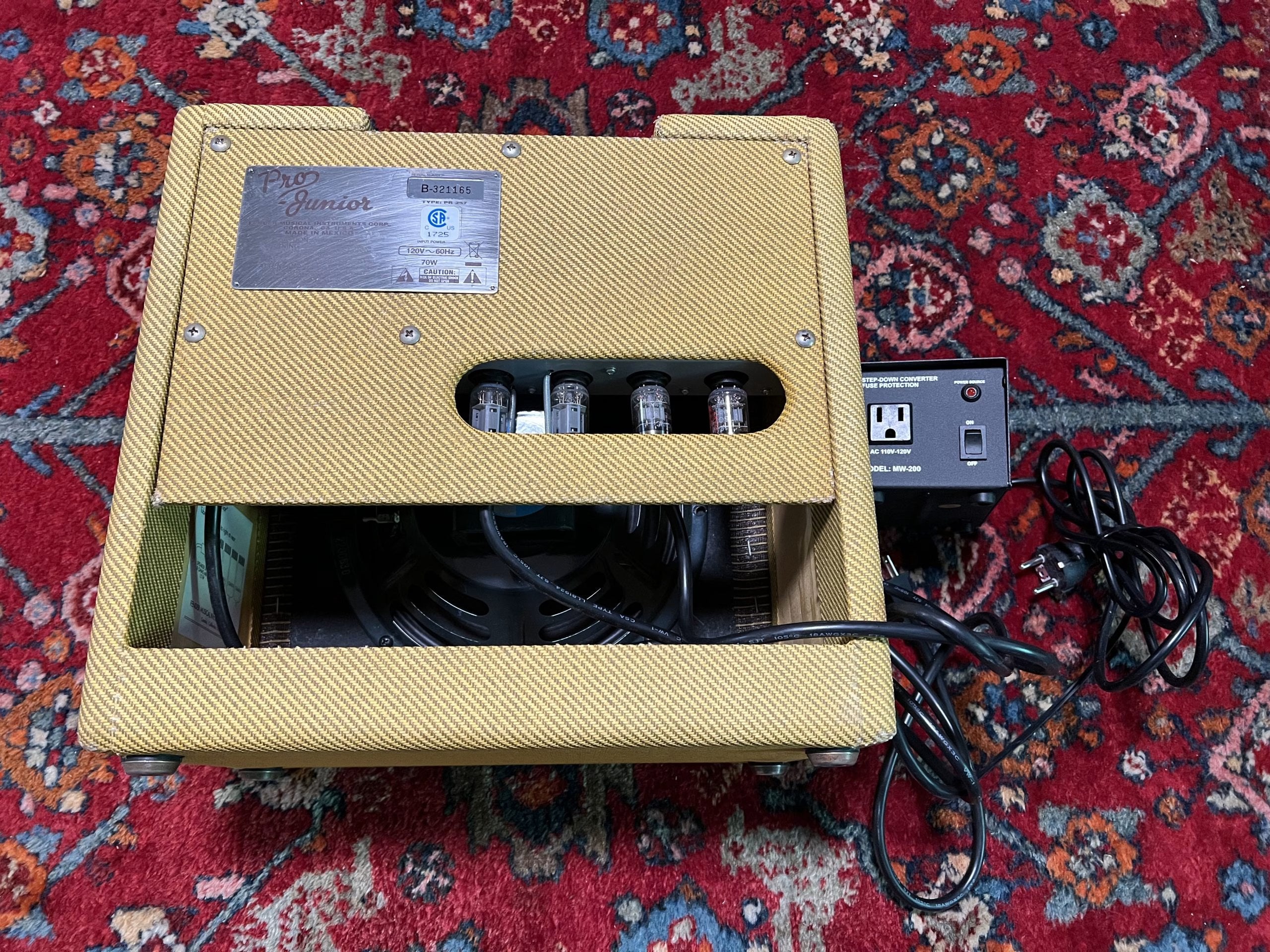 SOLD - Fender Pro Junior Amp Reliced - set with the '57 Masterbuilt Anniversary Strat