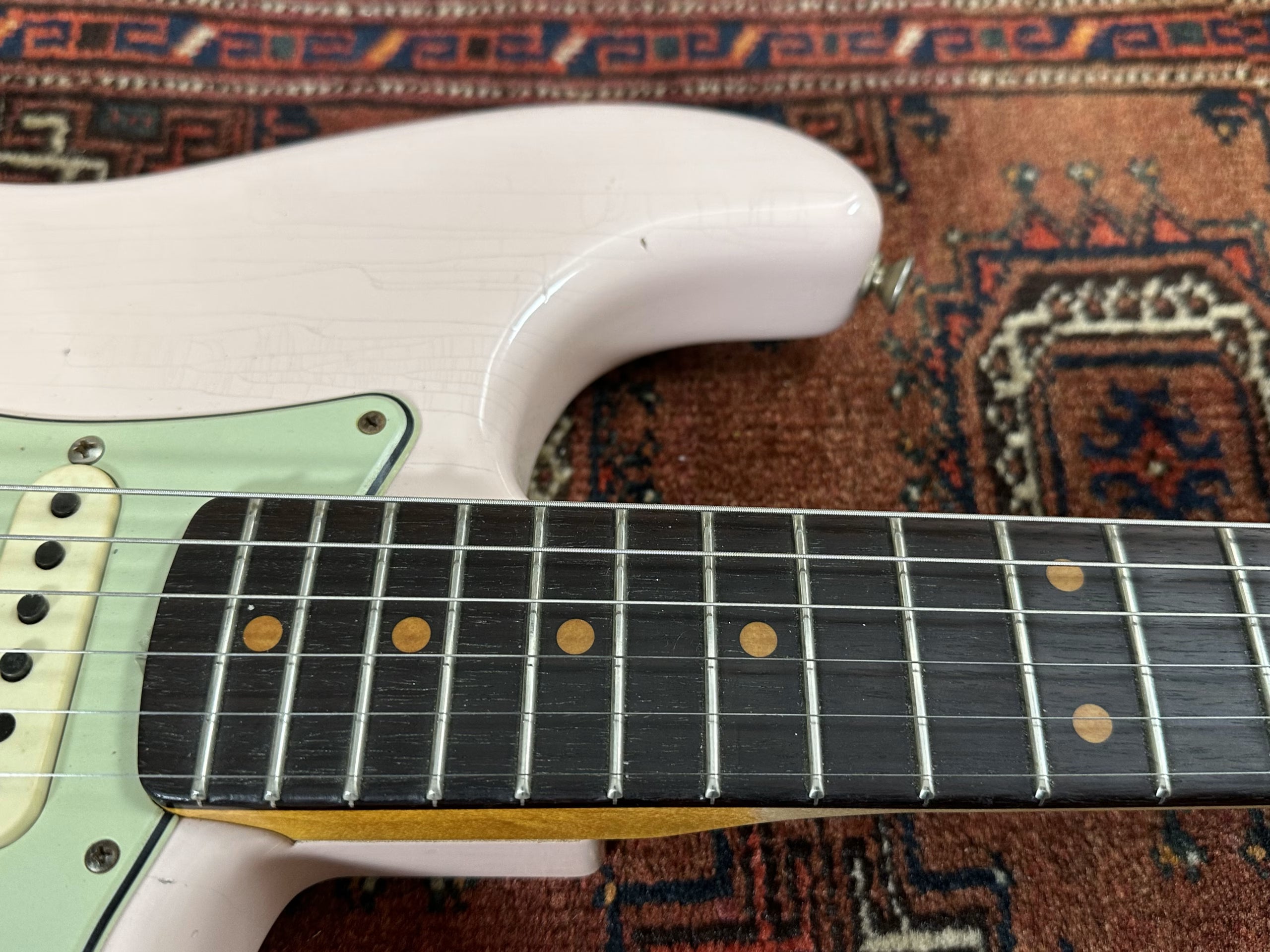 SOLD - 2022 Fender Custom Shop '60 LTD Journeyman Stratocaster Shell Pink