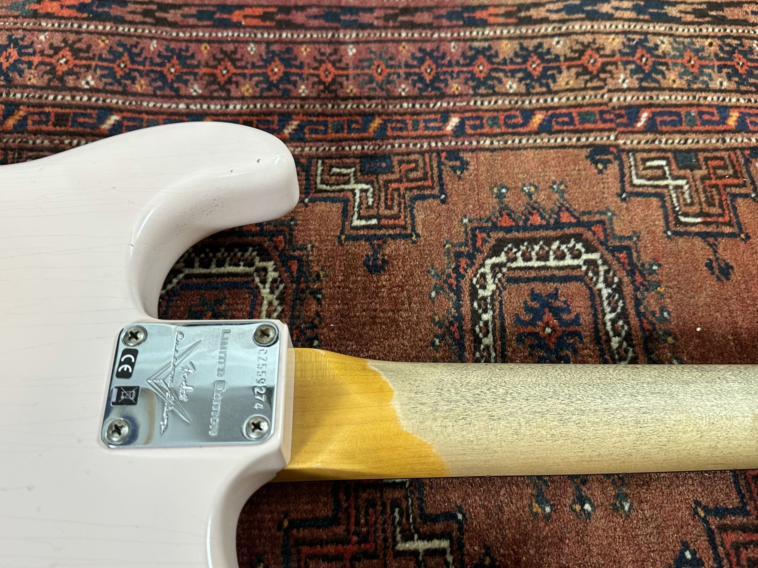 SOLD - 2022 Fender Custom Shop '60 LTD Journeyman Stratocaster Shell Pink