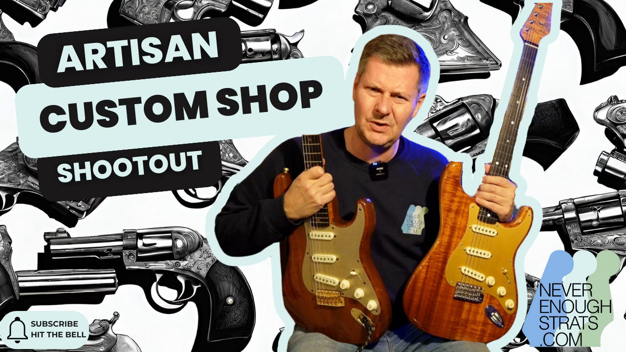 Fender Custom Shop Artisan Stratocaster Shootout!!!