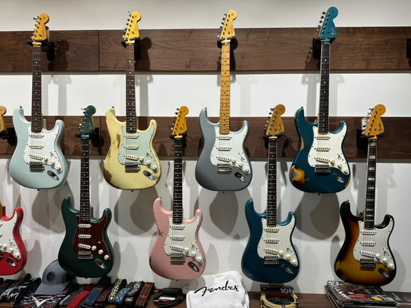 Fender Stratocaster Colors: Finishes That Define a Guitar’s Identity