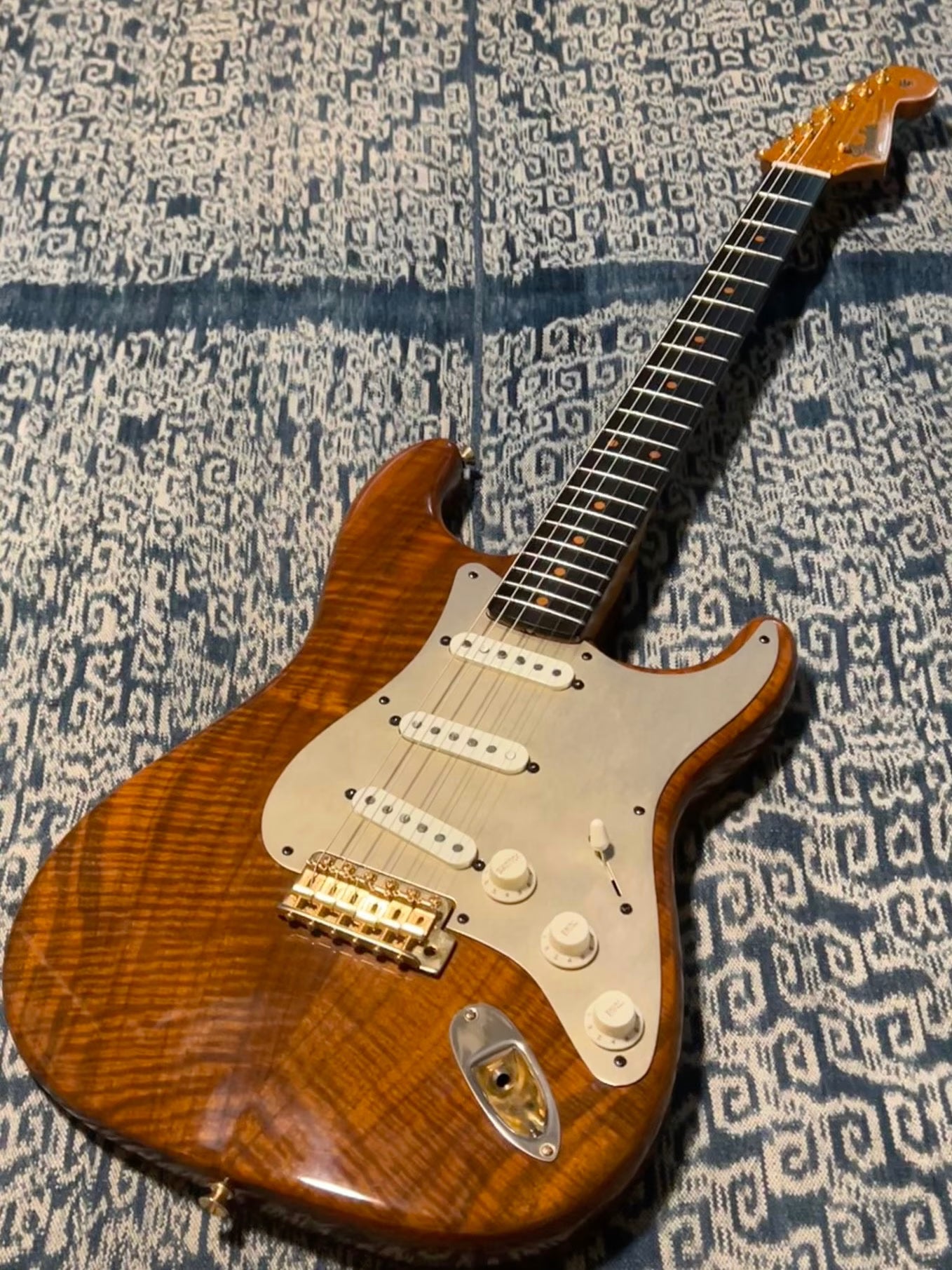 SOLD - 2018 Fender Custom Shop Artisan Claro Walnut Stratocaster