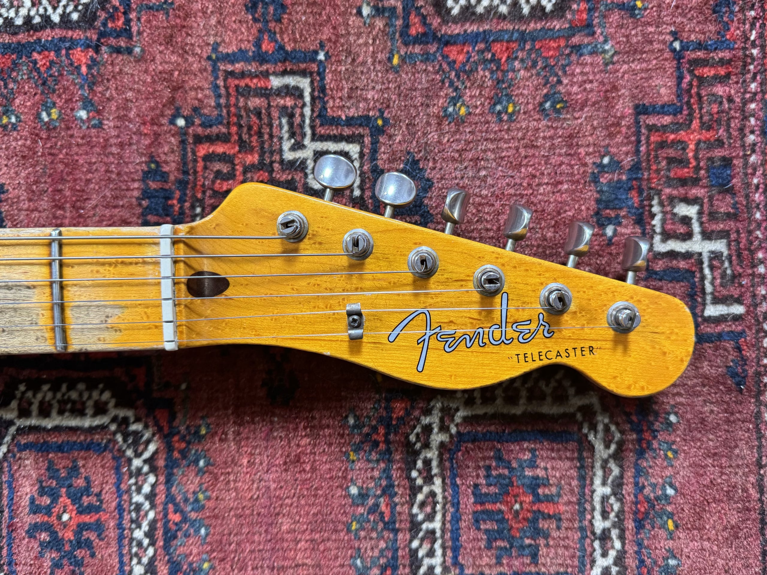 SOLD - 2016 Fender Custom Shop Mischief Maker LTD Heavy Relic Black over Sunburst
