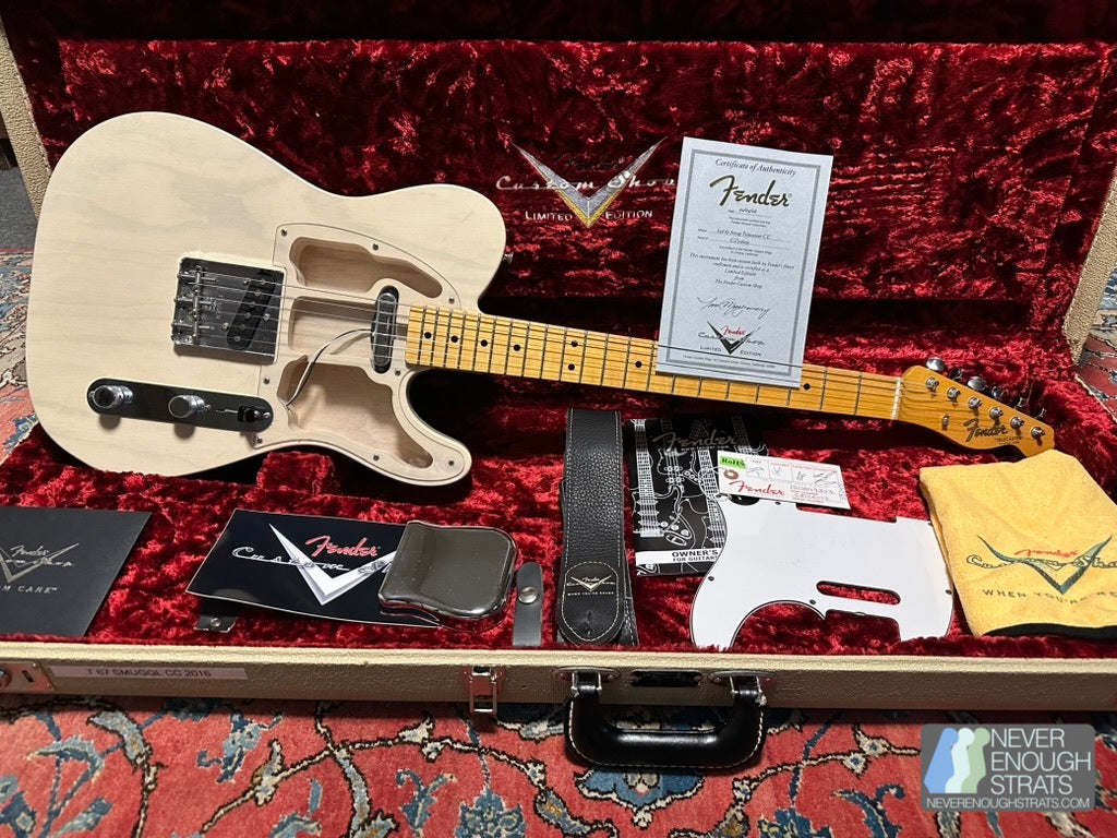 Fender Custom Shop '67 LTD Smuggler Closet Classic Telecaster 2016 Vintage Blonde