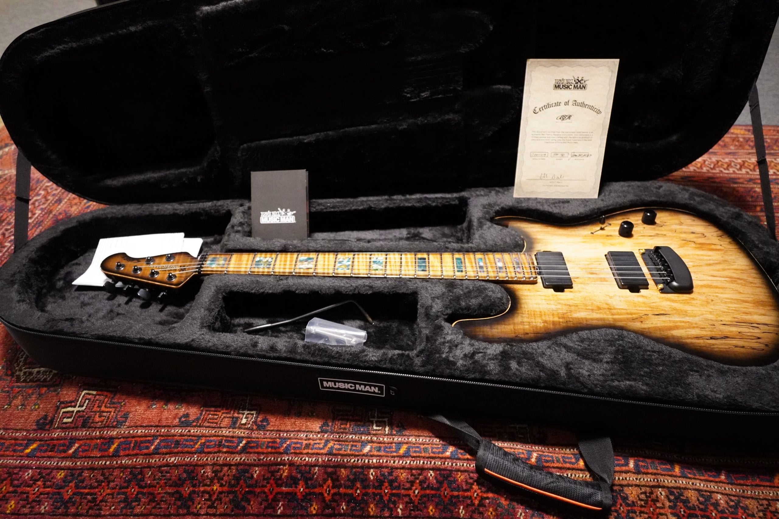 SOLD - Ernie Ball Music Man Ball Family Reserve Sabre HT Duello 2023