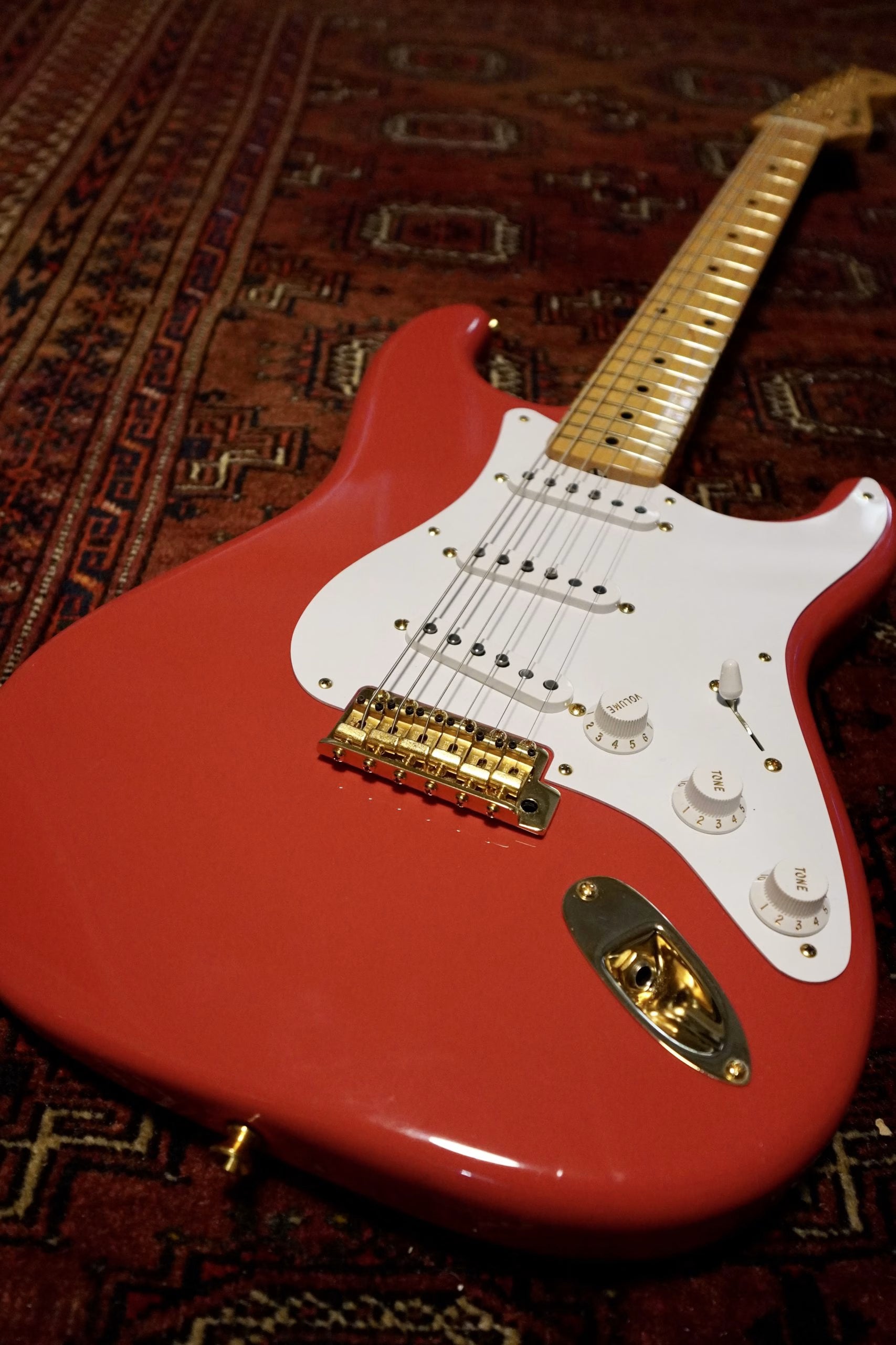 SOLD - 2018 Fender Custom Shop '56 NOS Stratocaster Fiesta Red
