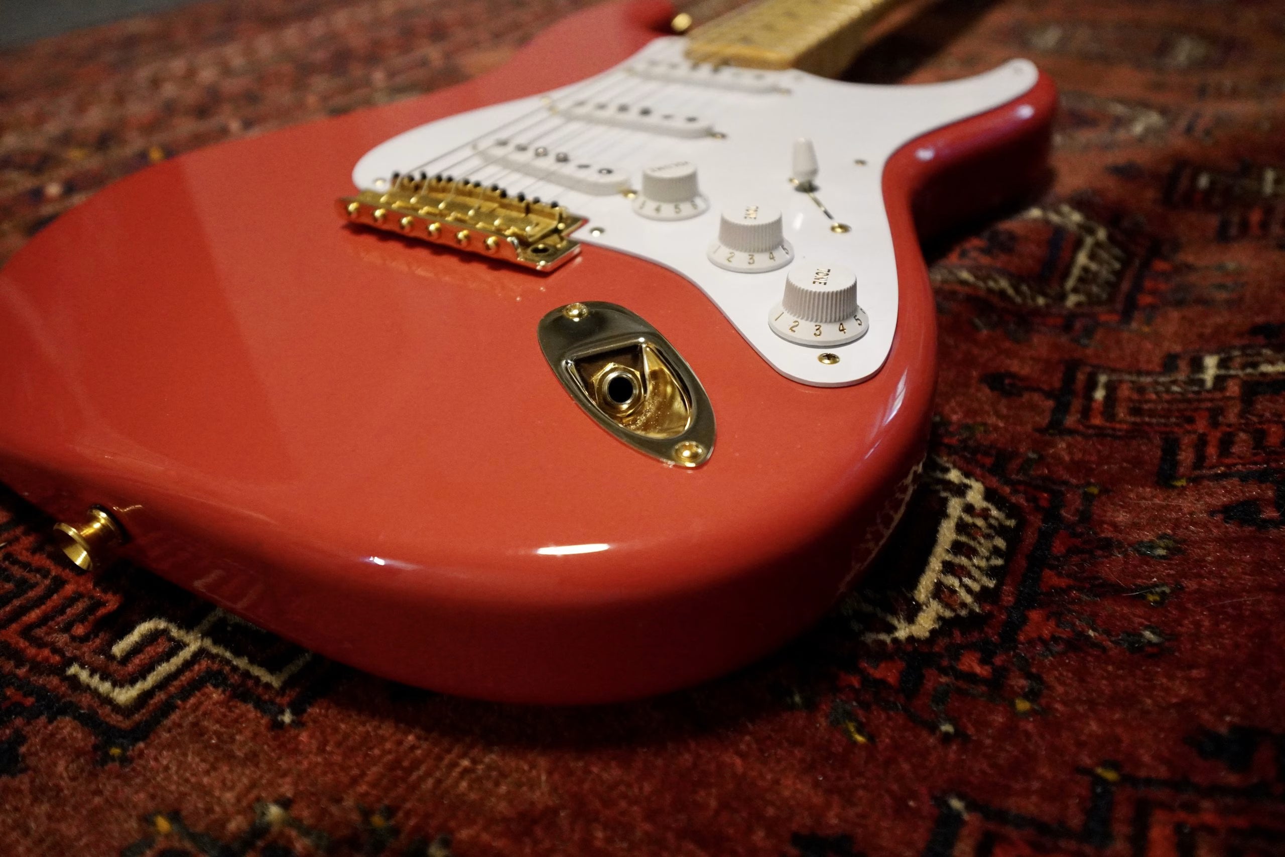 SOLD - 2018 Fender Custom Shop '56 NOS Stratocaster Fiesta Red