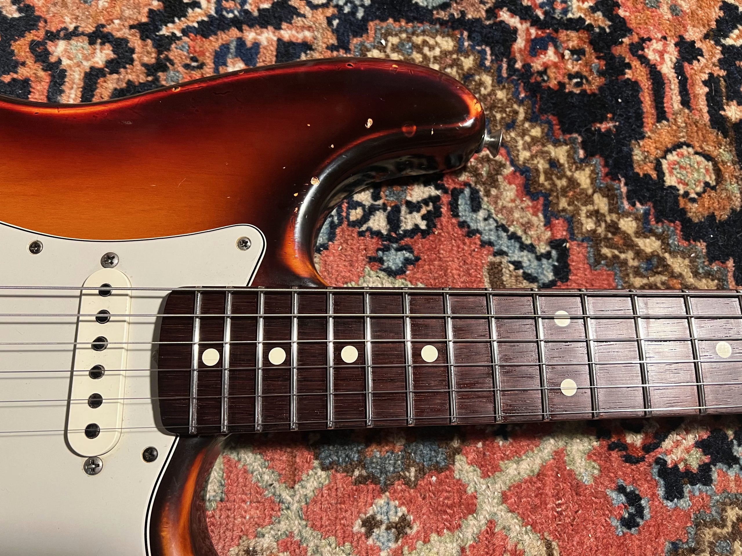 SOLD - 1998 Fender Custom Shop 60 Cunetto Relic Stratocaster Sunburst