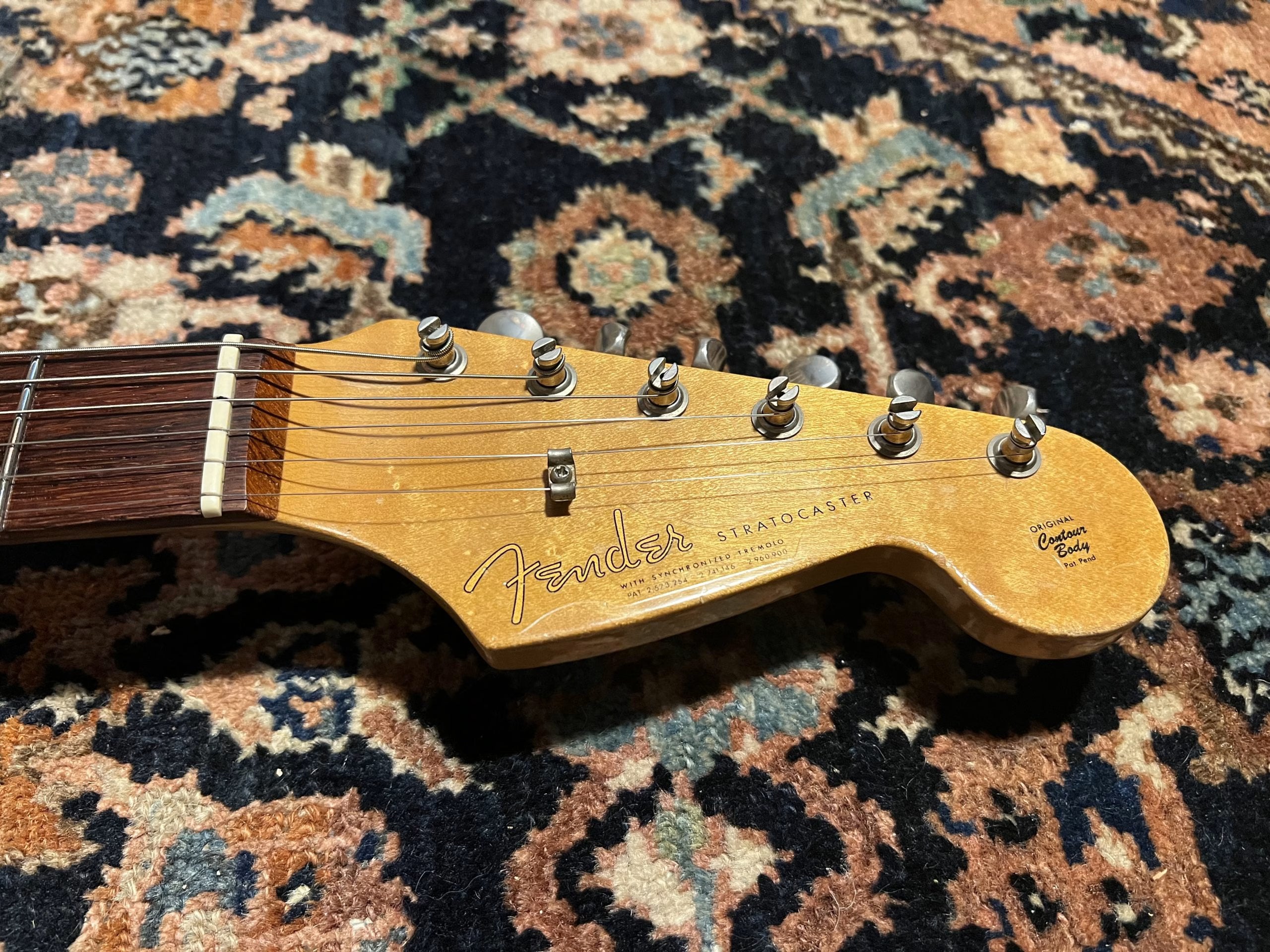 SOLD - 1998 Fender Custom Shop 60 Cunetto Relic Stratocaster Sunburst