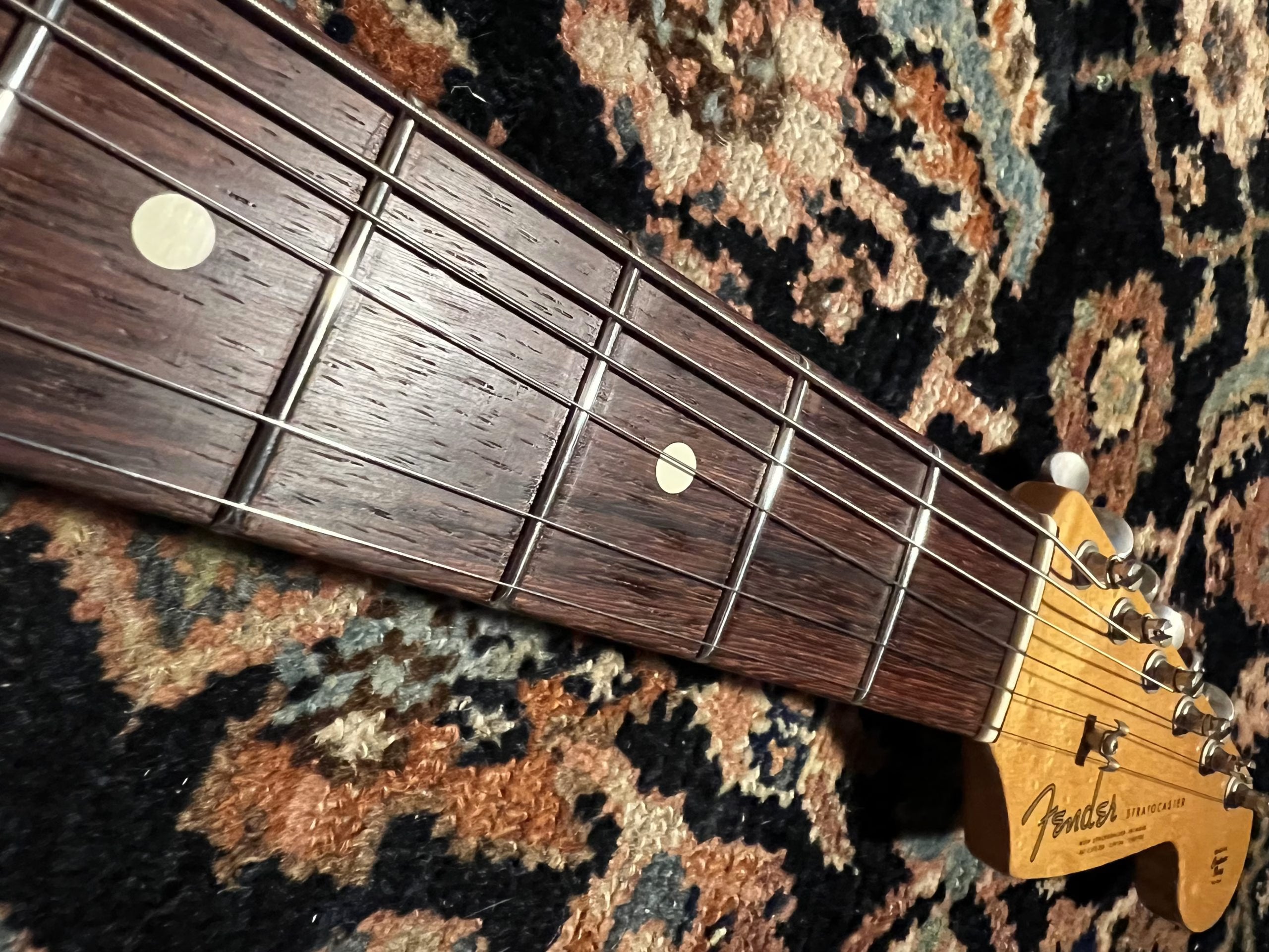 SOLD - 1998 Fender Custom Shop 60 Cunetto Relic Stratocaster Sunburst