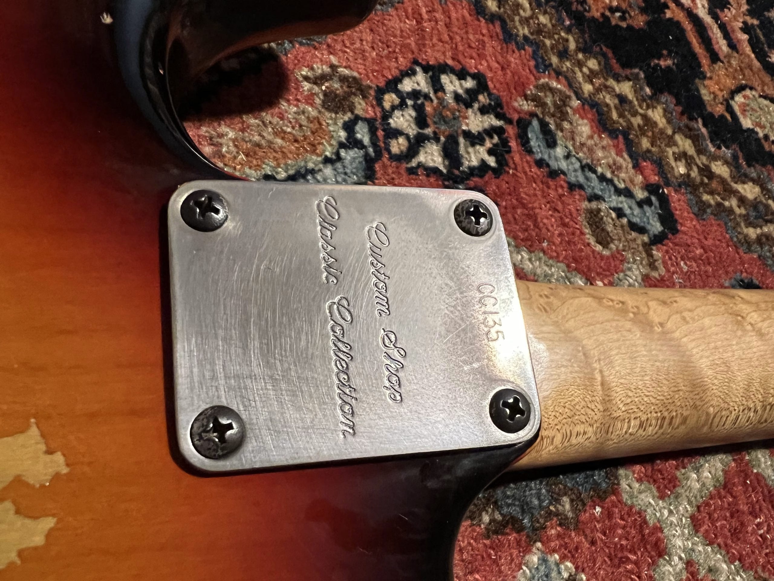 SOLD - 1998 Fender Custom Shop 60 Cunetto Relic Stratocaster Sunburst