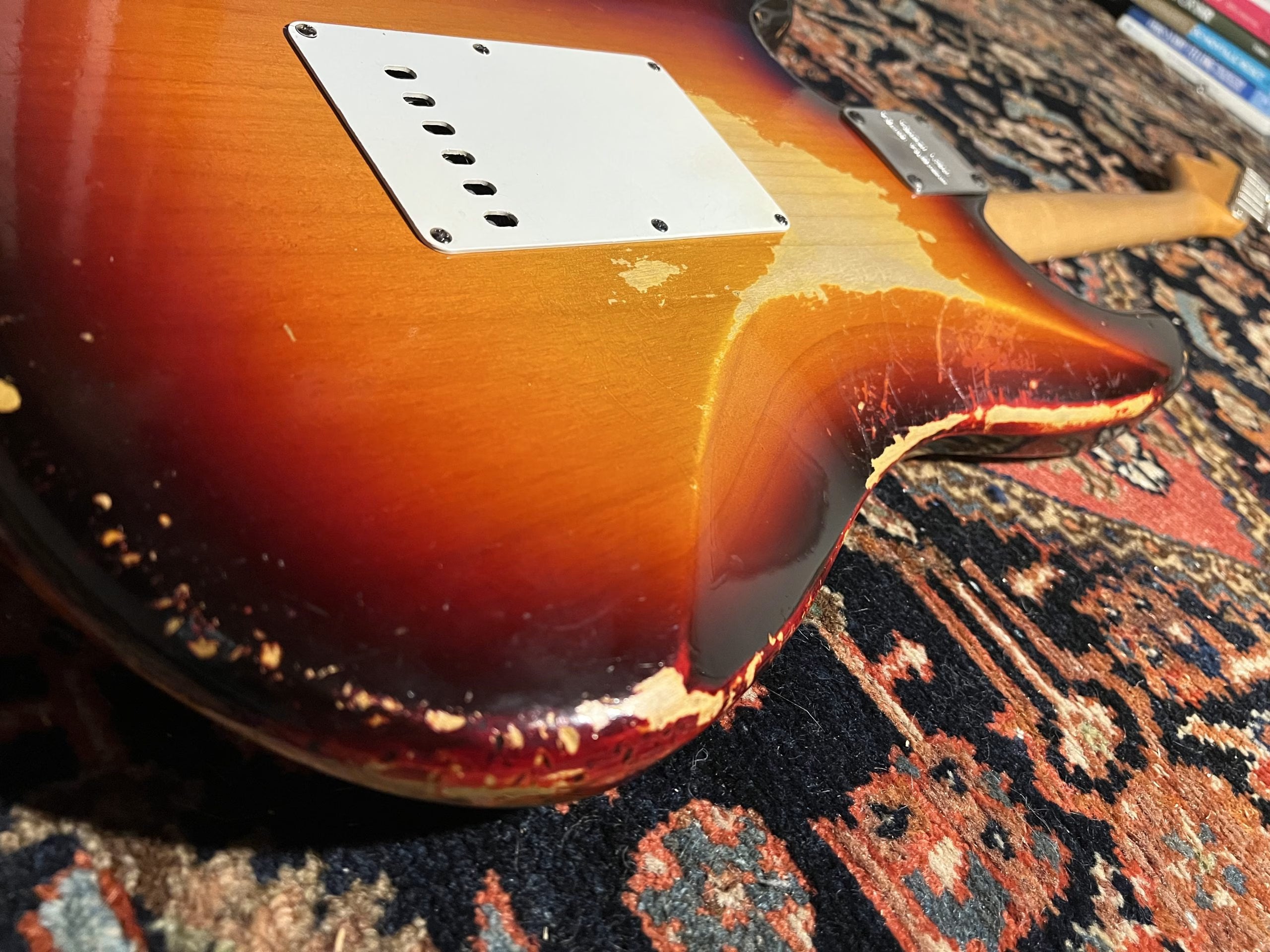 SOLD - 1998 Fender Custom Shop 60 Cunetto Relic Stratocaster Sunburst