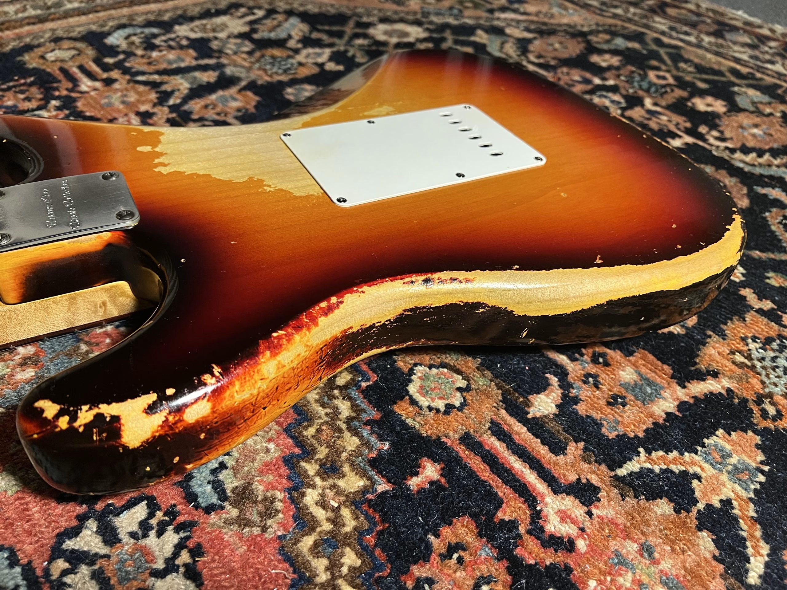 SOLD - 1998 Fender Custom Shop 60 Cunetto Relic Stratocaster Sunburst
