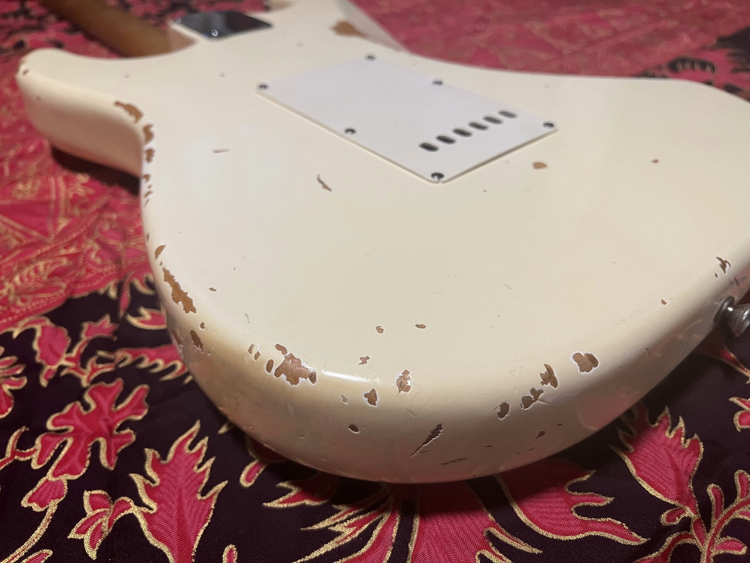 SOLD - 1996 Fender Custom Shop 60 Cunetto Relic Stratocaster Olympic White