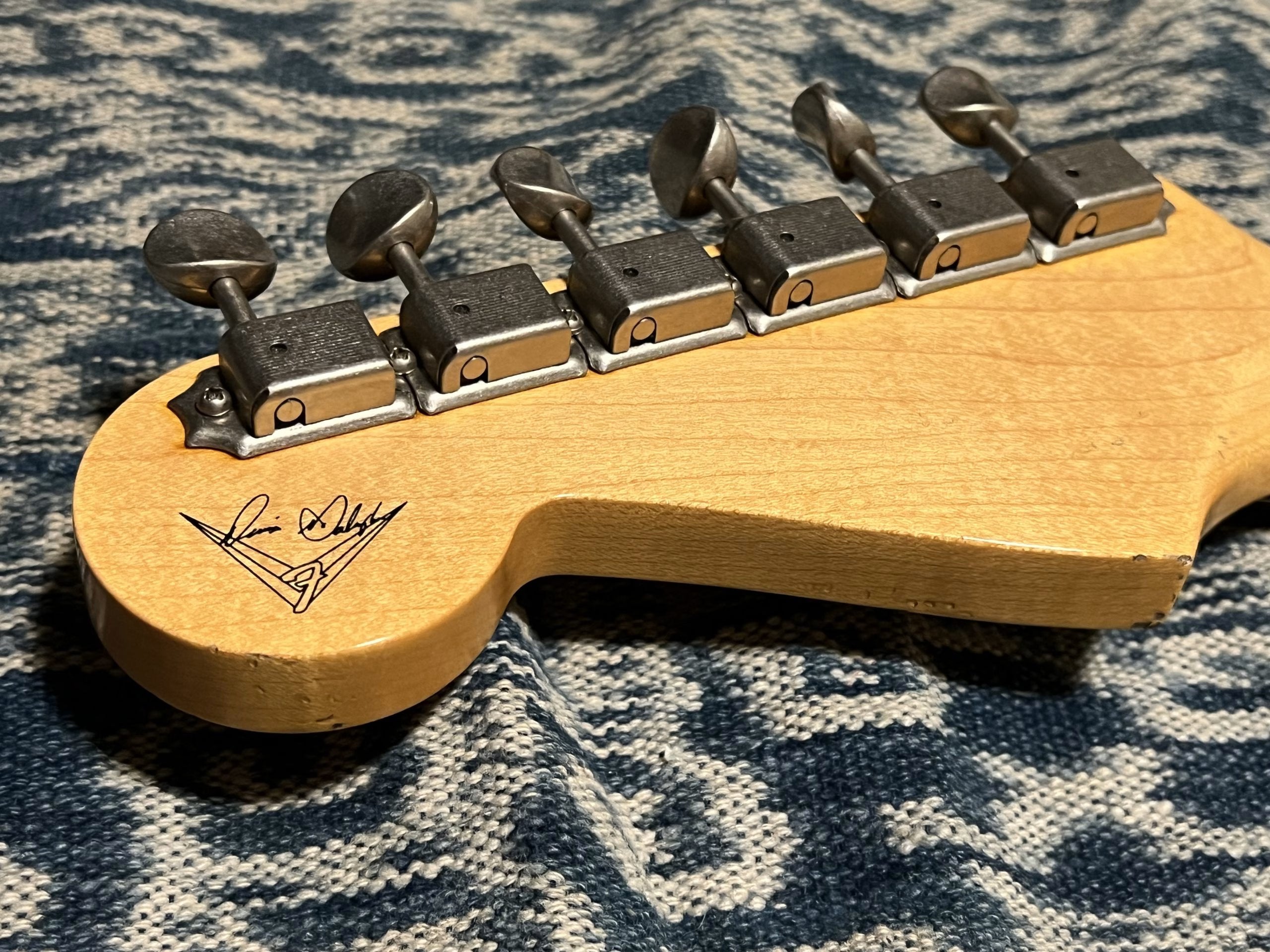 SOLD - 2007 Fender Custom Shop 57 Masterbuilt Stratocaster 50th anniversary by Dennis Galuszka Sunburst
