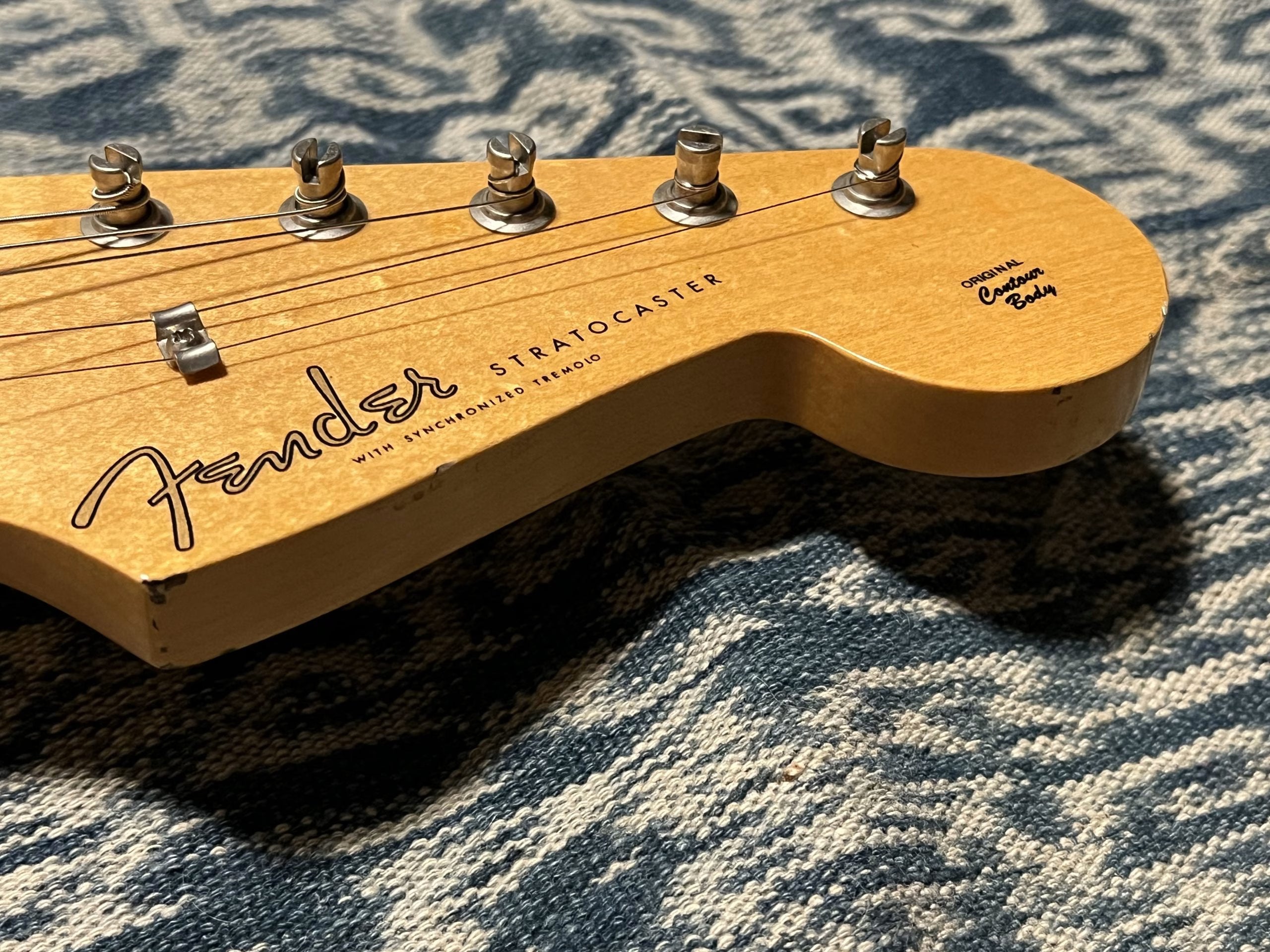 SOLD - 2007 Fender Custom Shop 57 Masterbuilt Stratocaster 50th anniversary by Dennis Galuszka Sunburst