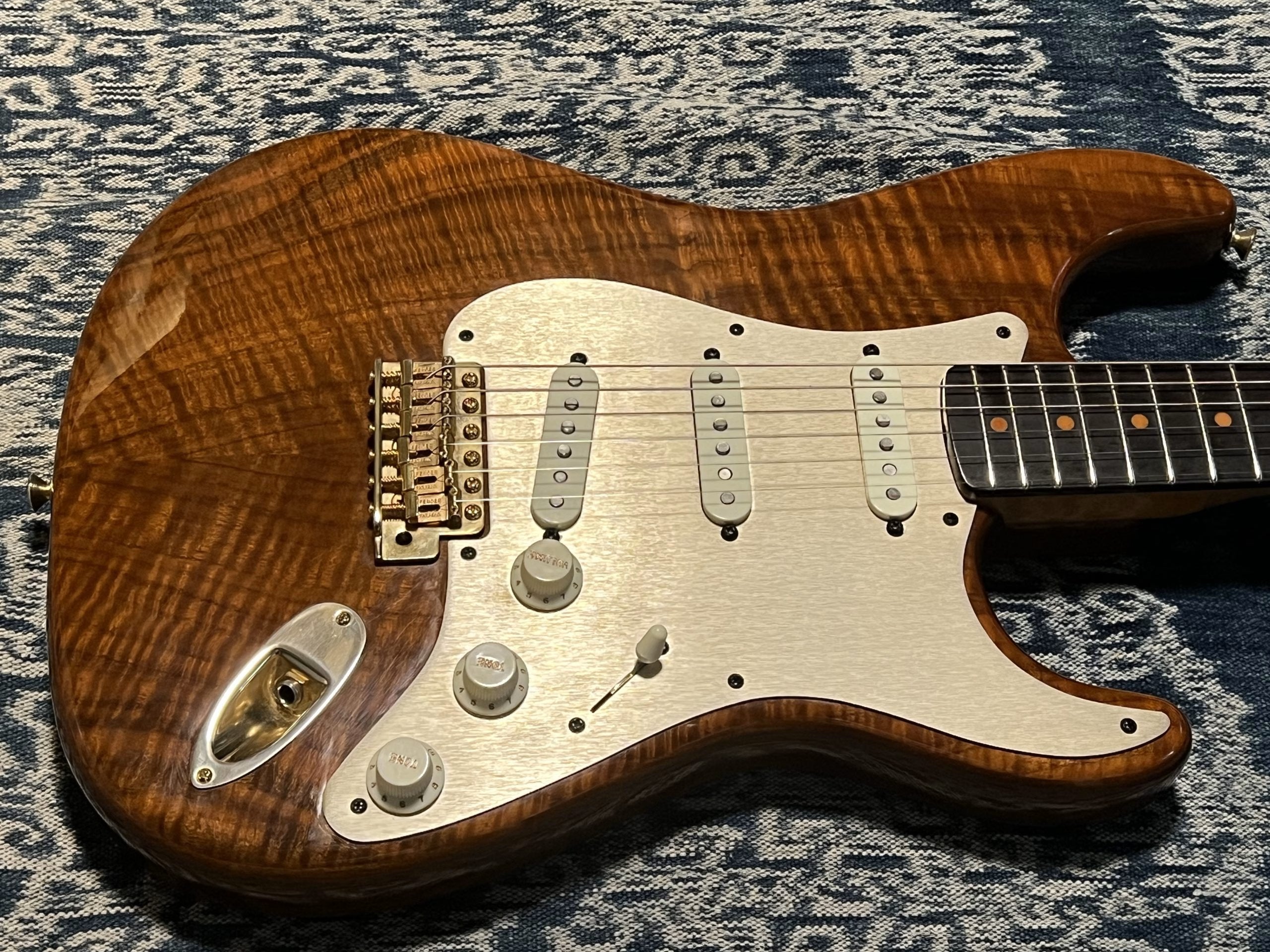 SOLD - 2018 Fender Custom Shop Artisan Claro Walnut Stratocaster