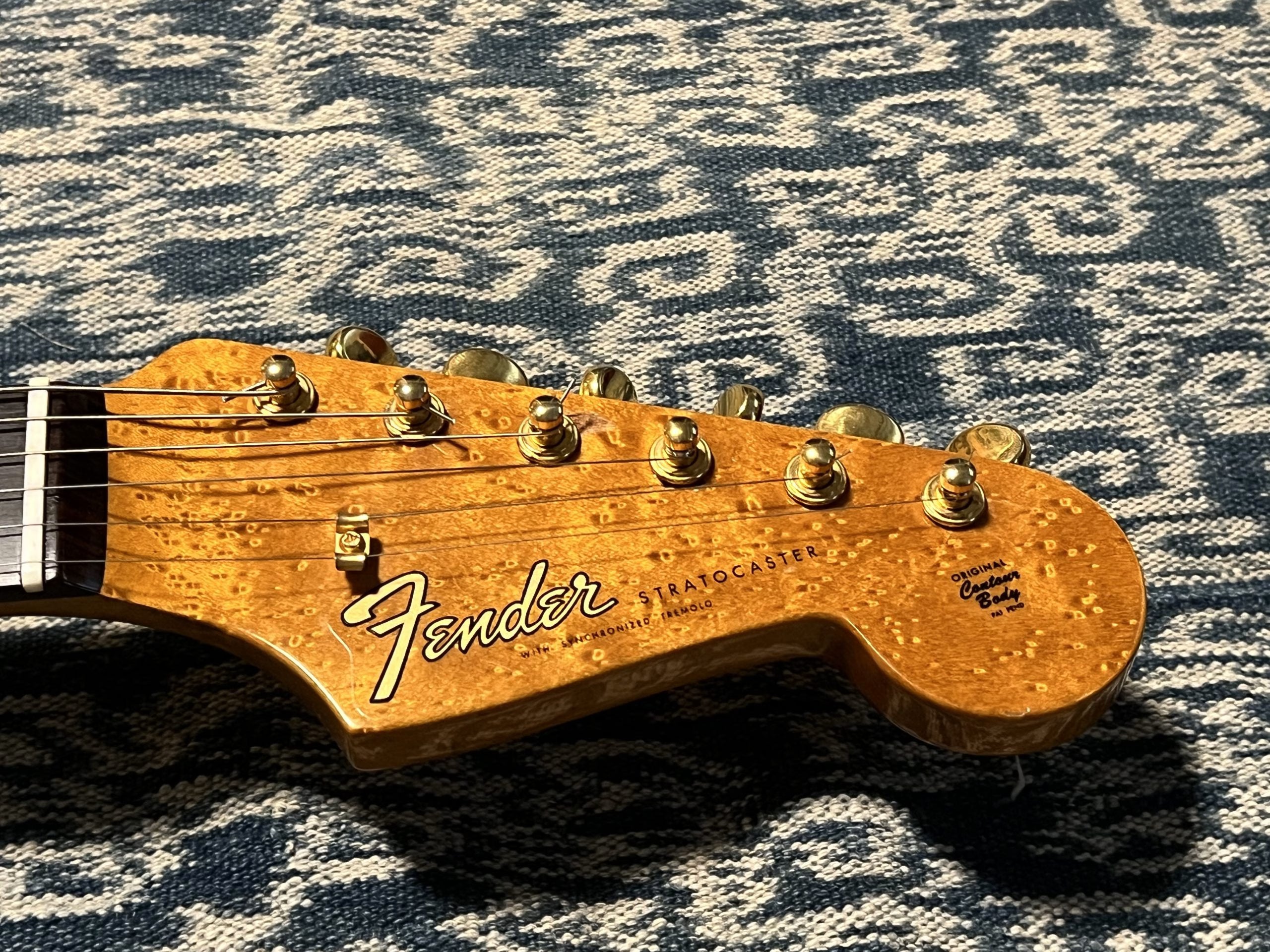 SOLD - 2018 Fender Custom Shop Artisan Claro Walnut Stratocaster